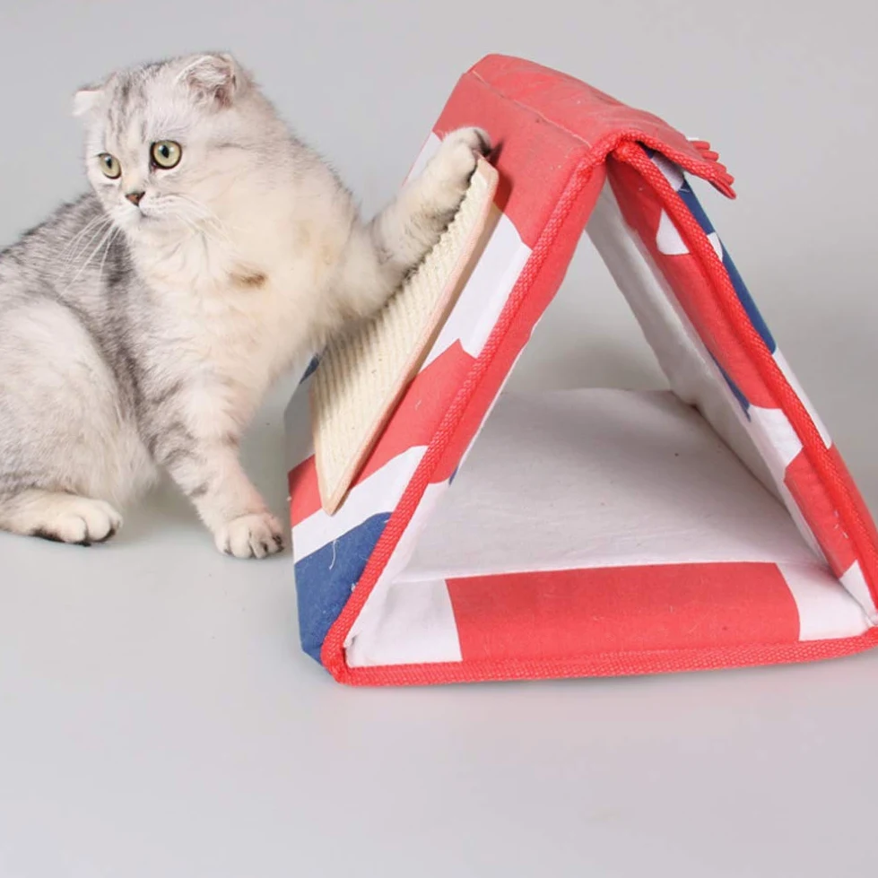 Giochi per Gatti Giochi per Gatti Gioca A Tunnel, Gioca A Nascondino, Tappetino per Graffi di Gatto, Collezione di Graffi di Moquette in Sisal con Giocattolo Appeso per Gattini