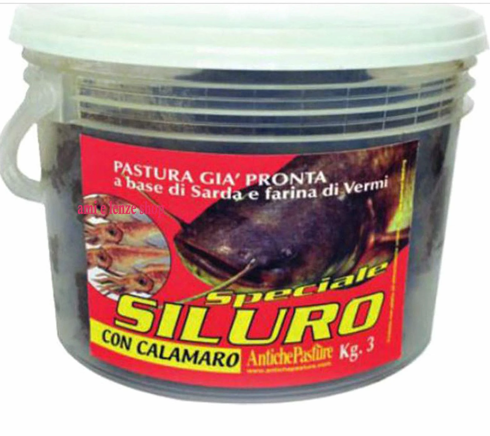Generico Pastura per Siluro, Esca da Pesca 3 kg