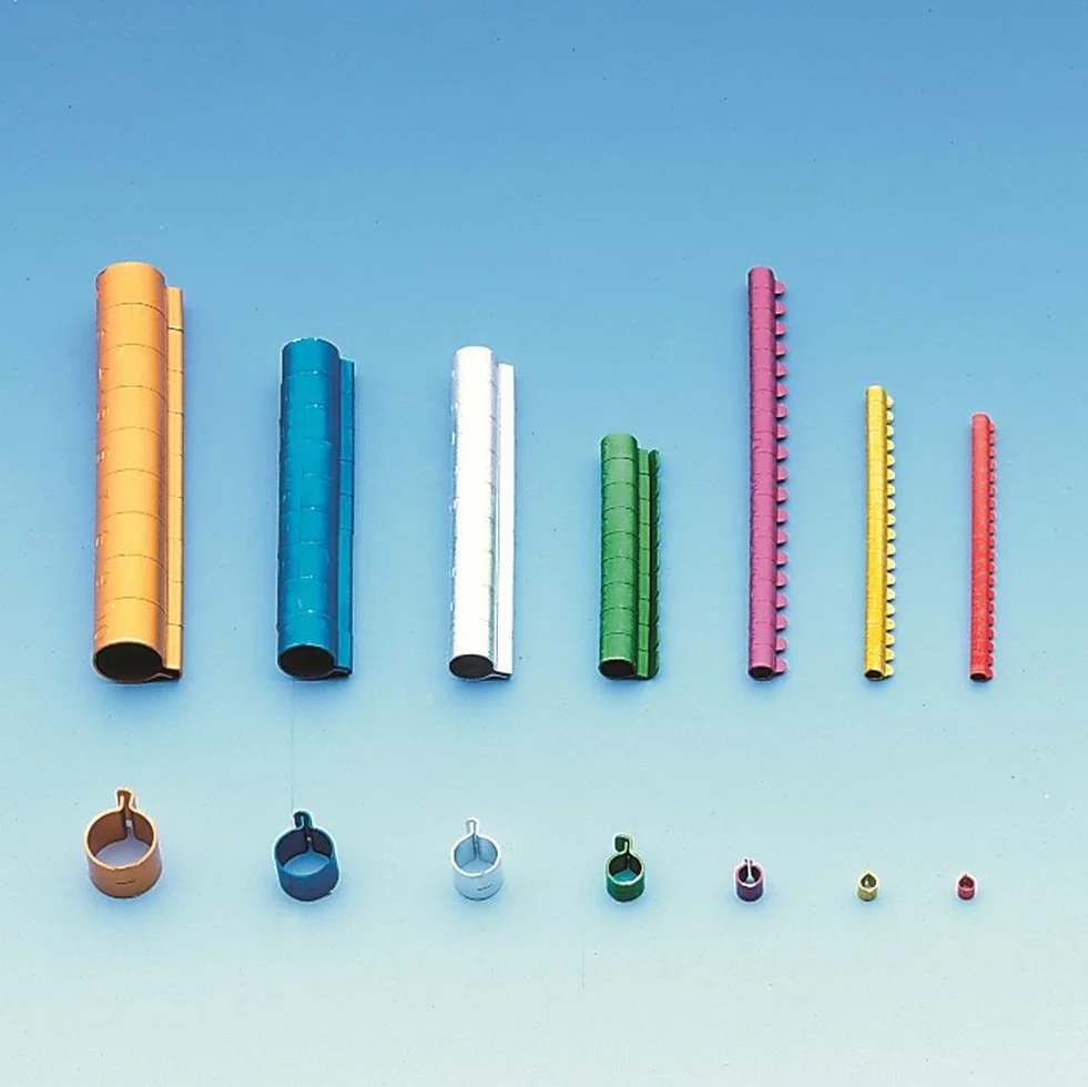 Nobby Anelli canarini in alluminio 20 aste, 3,0 mm, 1 pezzo