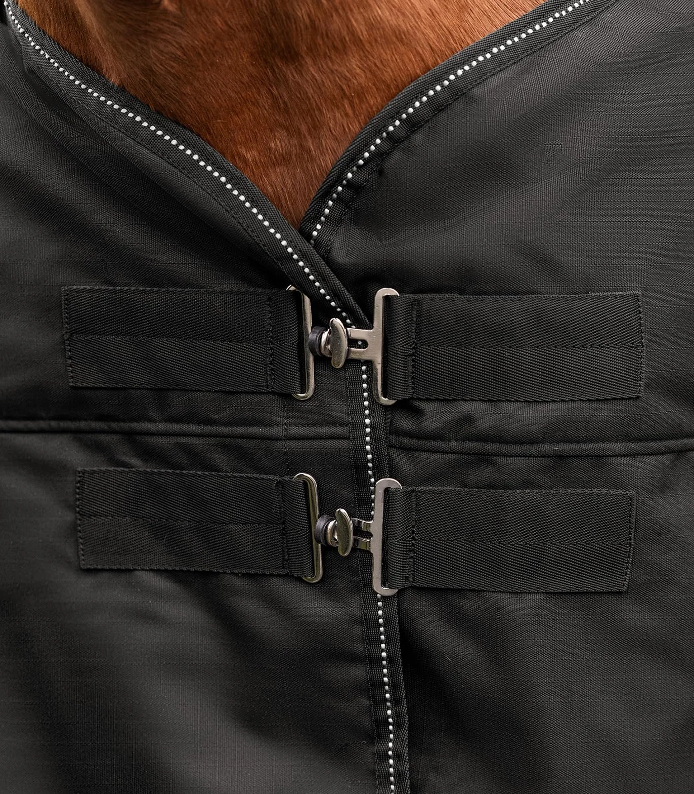 Waldhausen Coperta Nordic, 200 g, colore nero, 135 cm