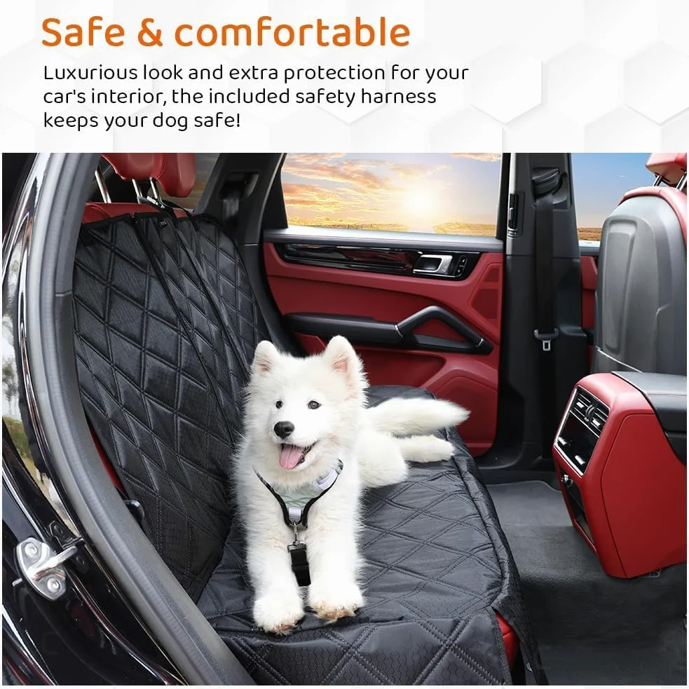 Coprisedile Auto per Cani per Buick Regal 2004-2008, Coprisedili Posteriore per Cani Telo Posteriore Cane Antigraffiato e Antiscivolo