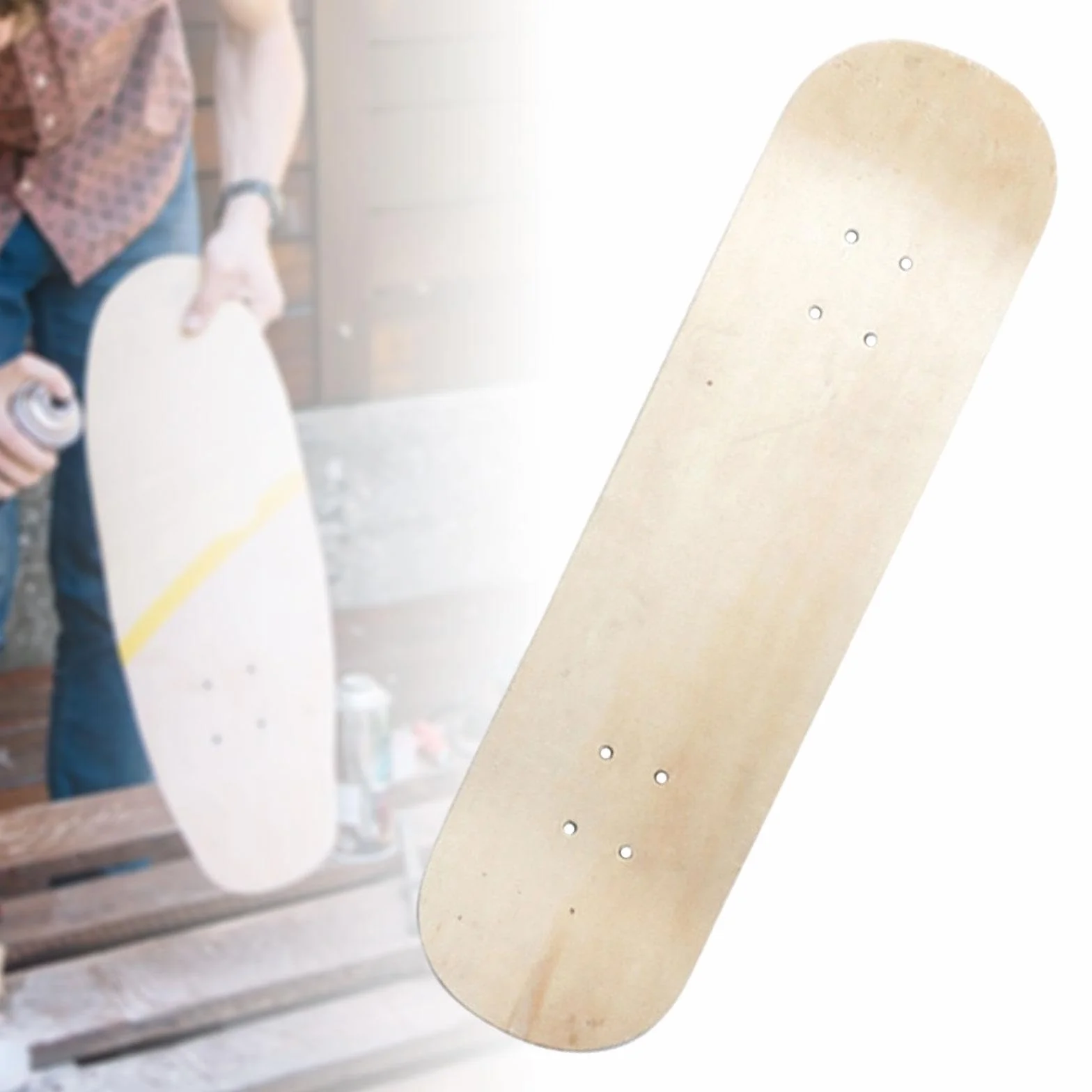 Tavola Da Skateboard Vuota, Fai Da Te, Ricambio, Pittura Artistica per Principianti