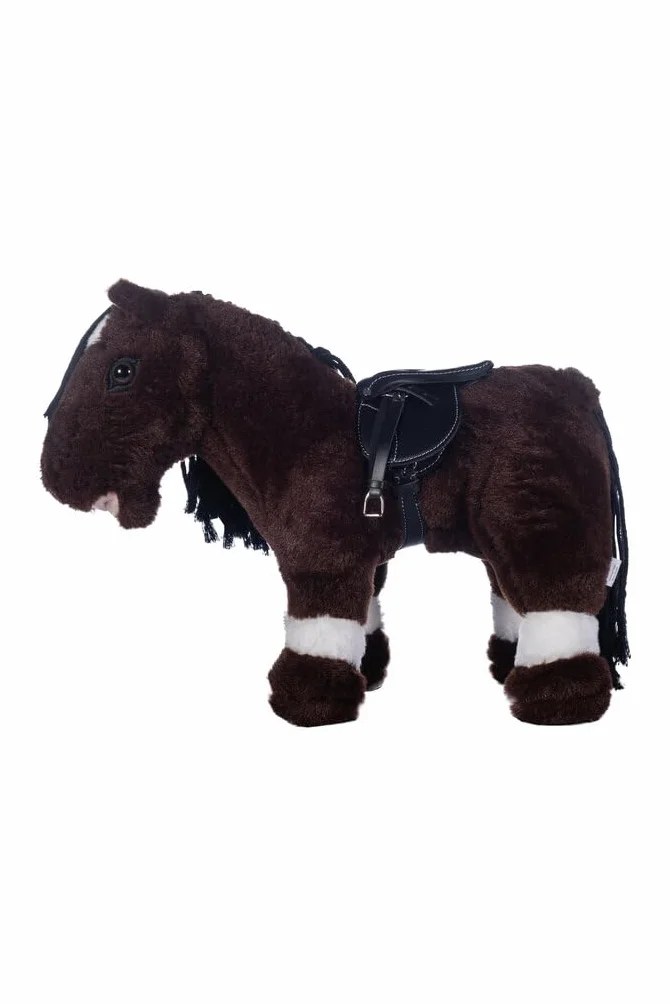 HKM Cuddle Pony Sella Nero Taglia unica