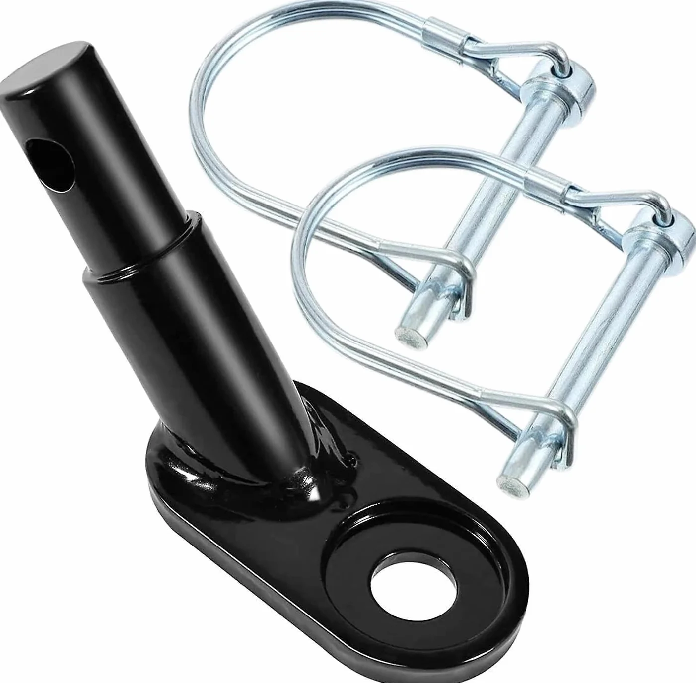 Rimorchio per bicicletta, gancio di traino per bicicletta, con perno di sicurezza, gancio di traino per cani, rimorchio per cani