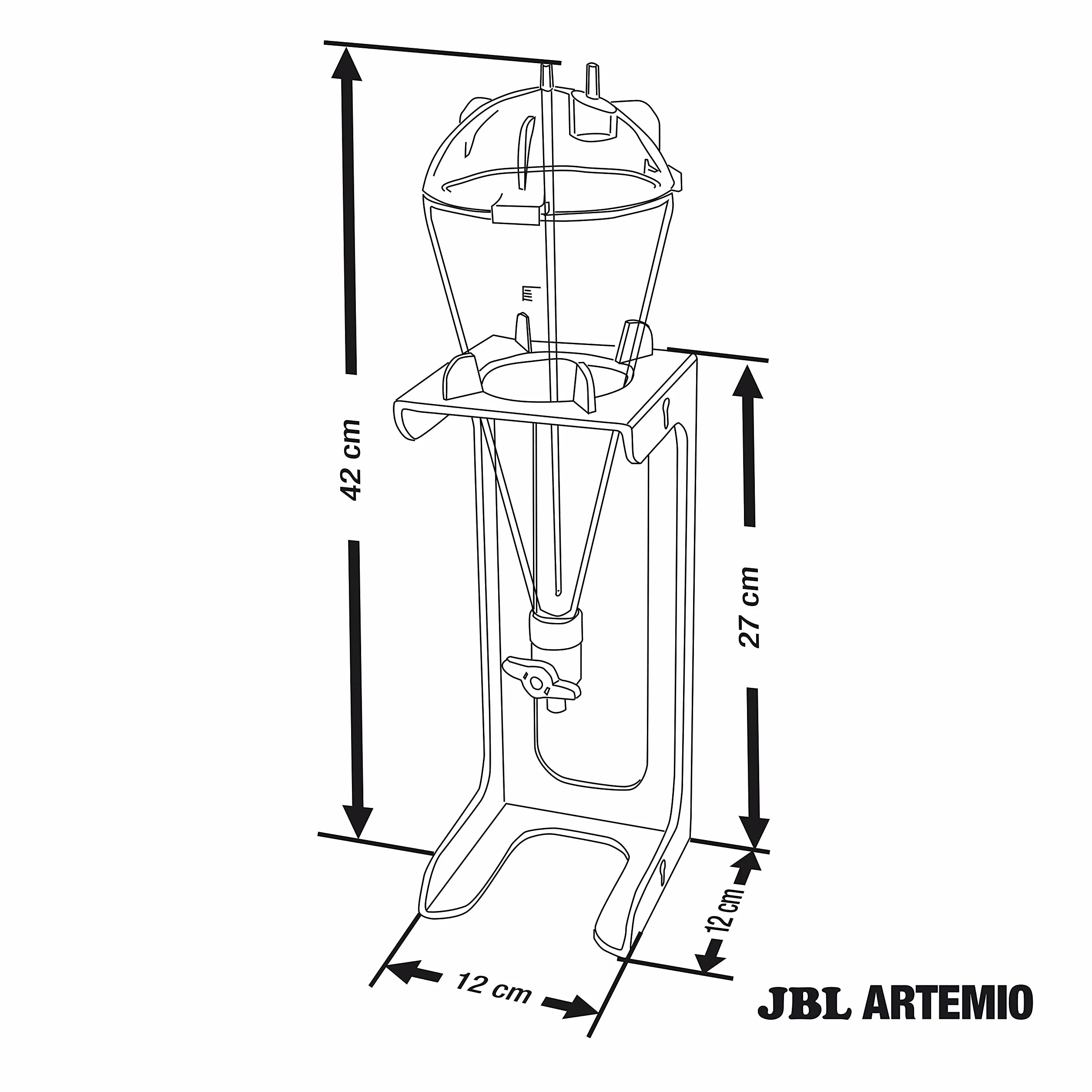 JBL Artemio 1 ampliamento per Artemio Set schiuditoio artemie Acquario
