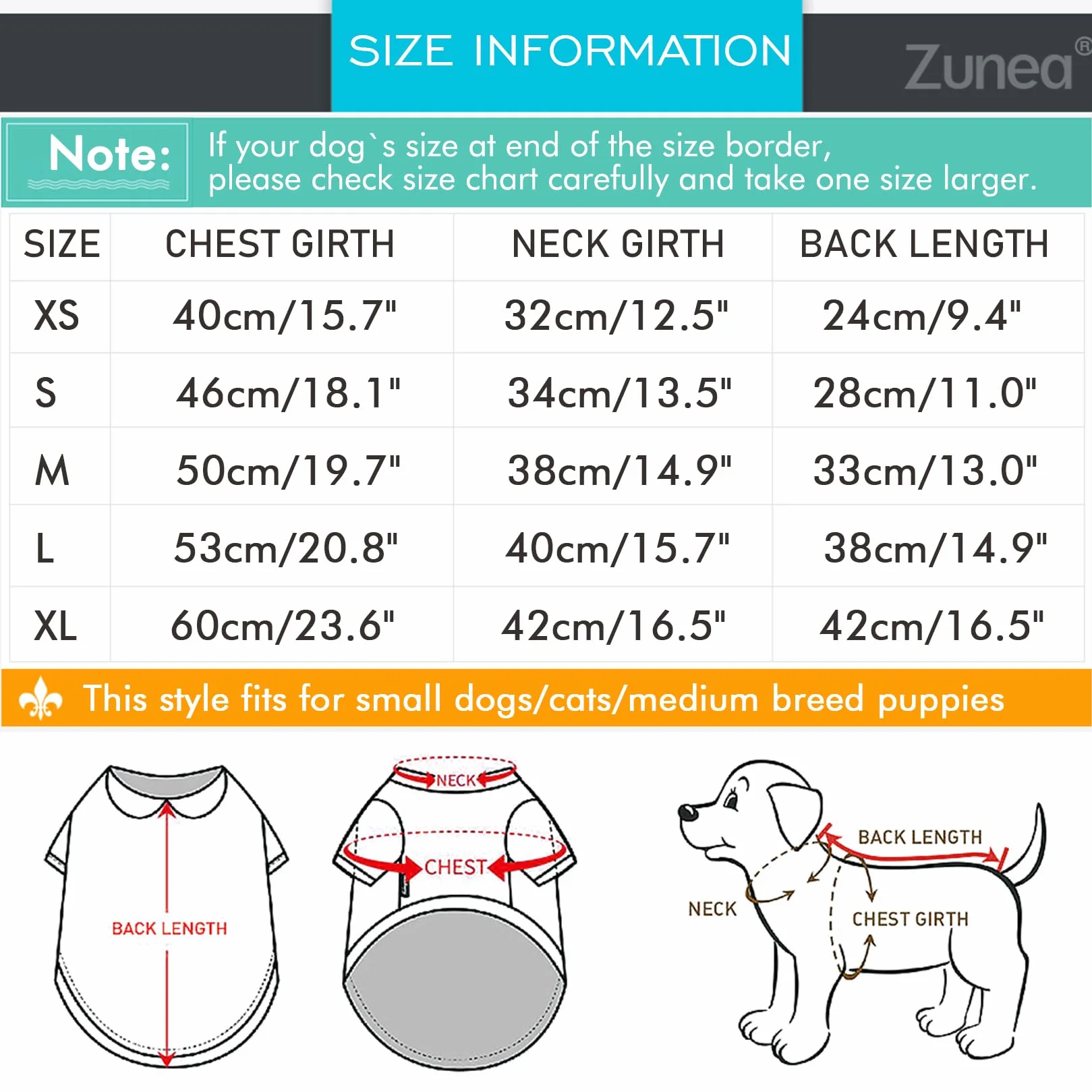 Zunea Magliette per Cani Piccola Taglia Estiva T-Shirt a Righe con Paillettes Cuore Felpa Morbido Cotone Pullover Camicie Chihuahua Babyrosa L