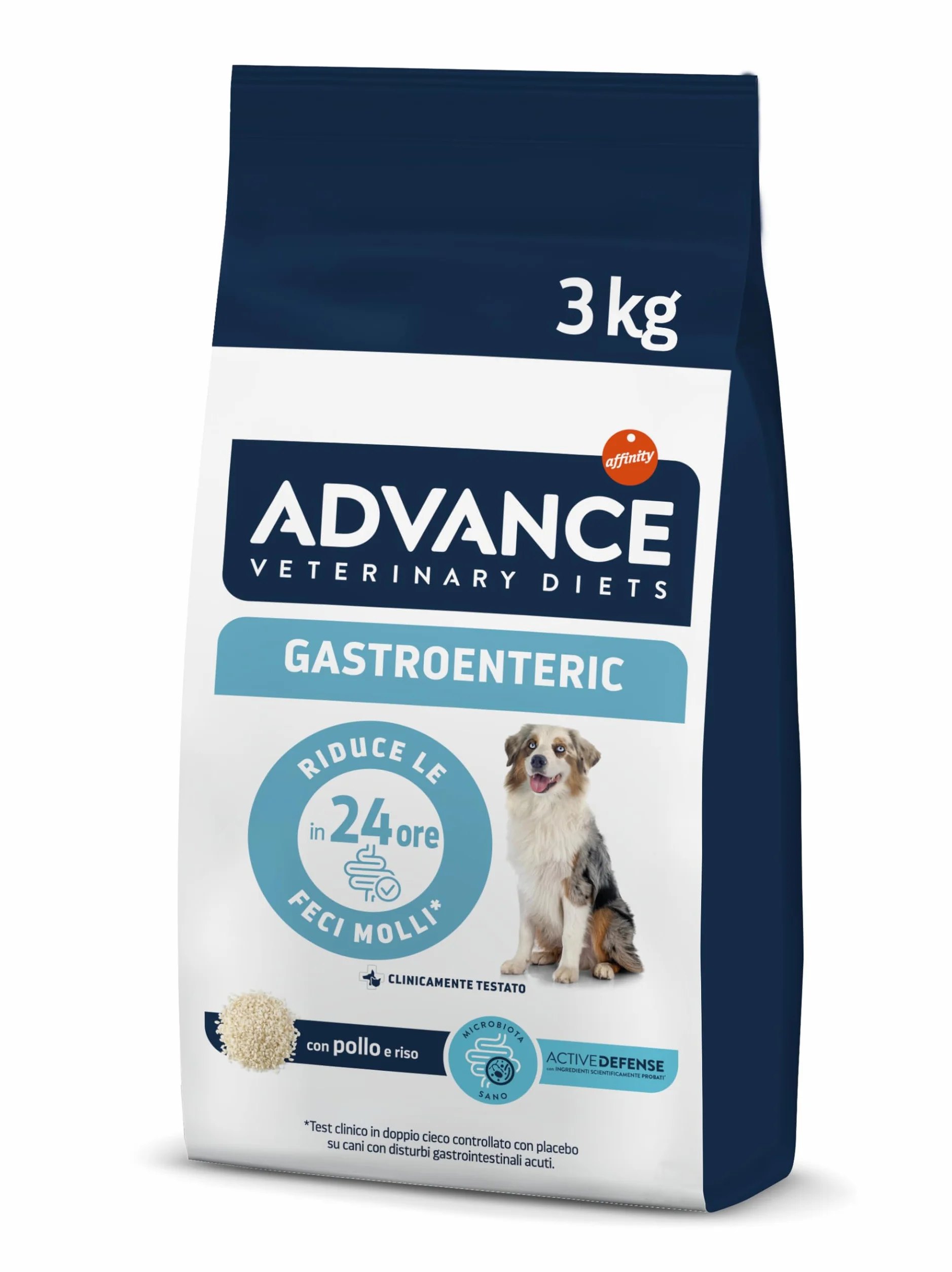 Advance Diete veterinarie gastroenteriche - Cibo secco per cani con disturbi gastrointestinali - 3 kg
