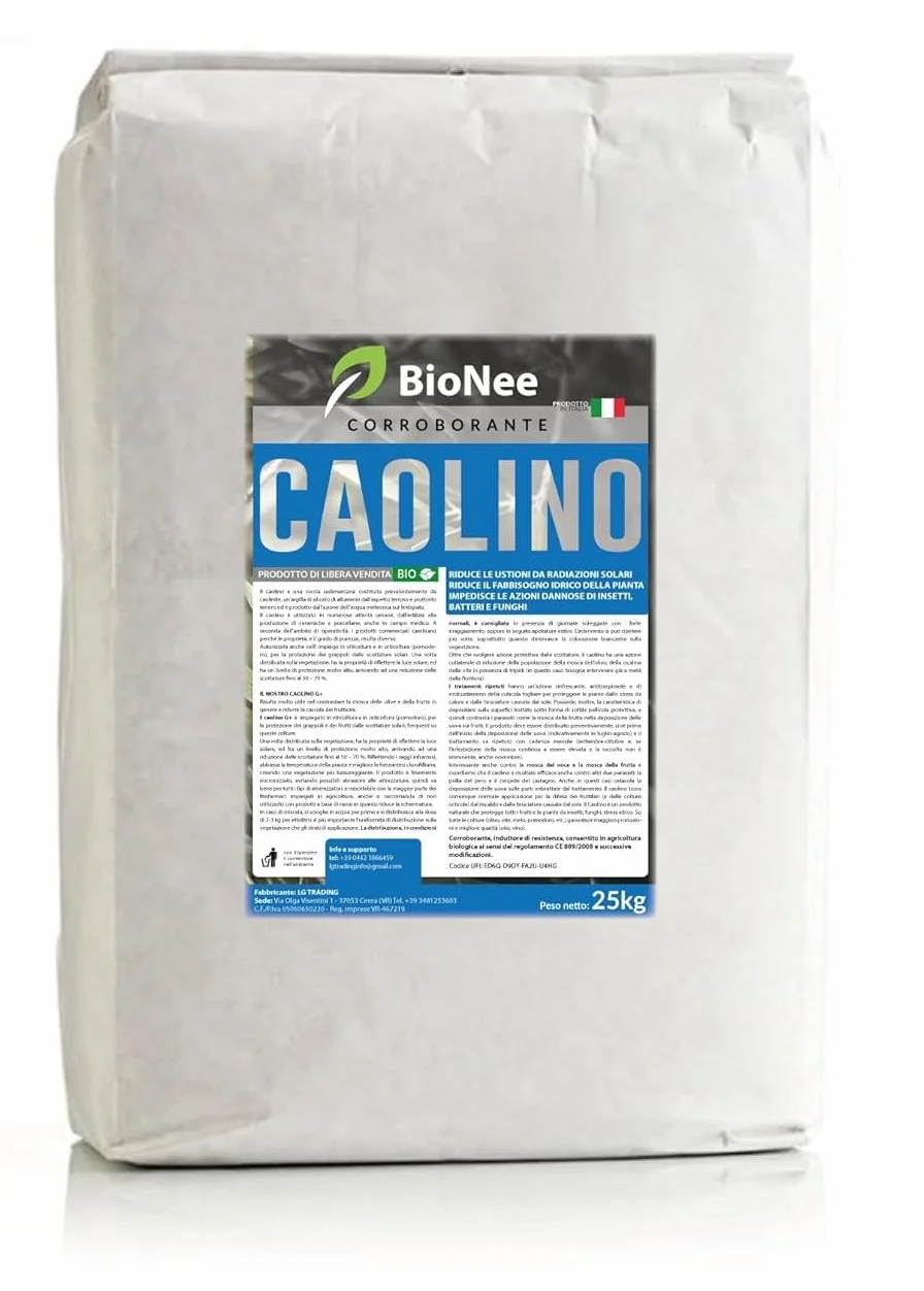 Caolino corroborante potenziatore difese naturali MOSCA DELL'OLIVO 25 kg