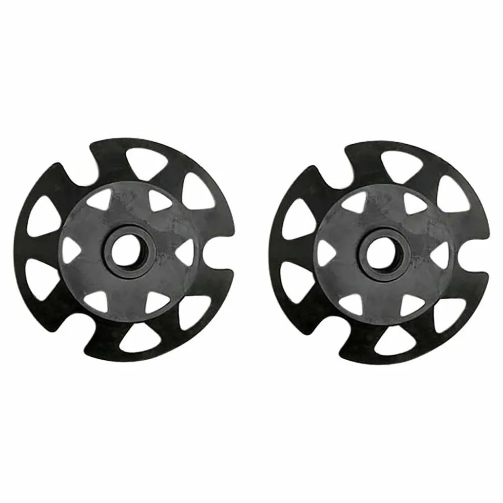 Ferrino copia rotelle ricambio bastoncini trekking diametro 10 cm nero