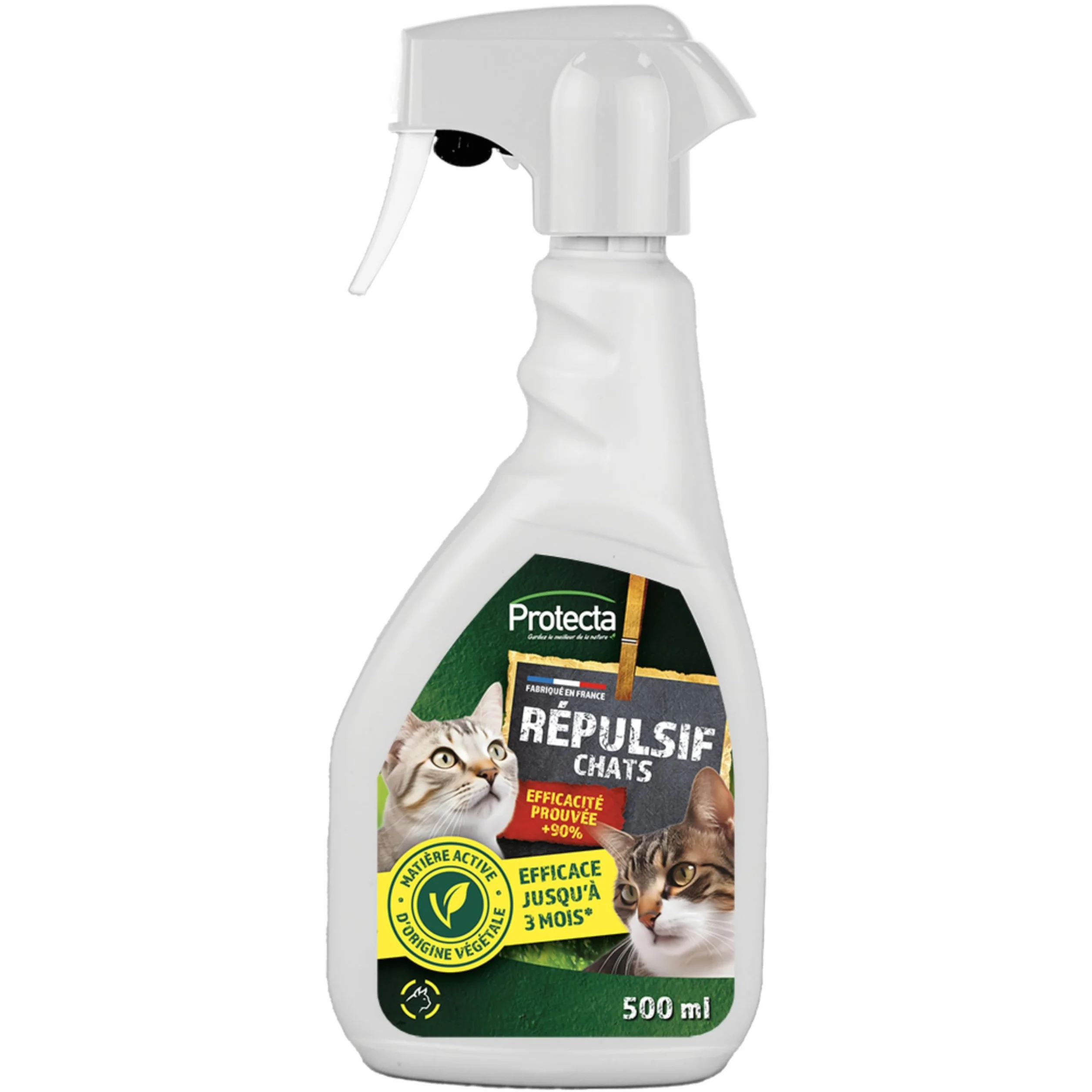 Repellente per gatti interni ed esterni, spray anti-graffio e marcatura urinaria, 500 ml, protezione efficace per mobili e giardini