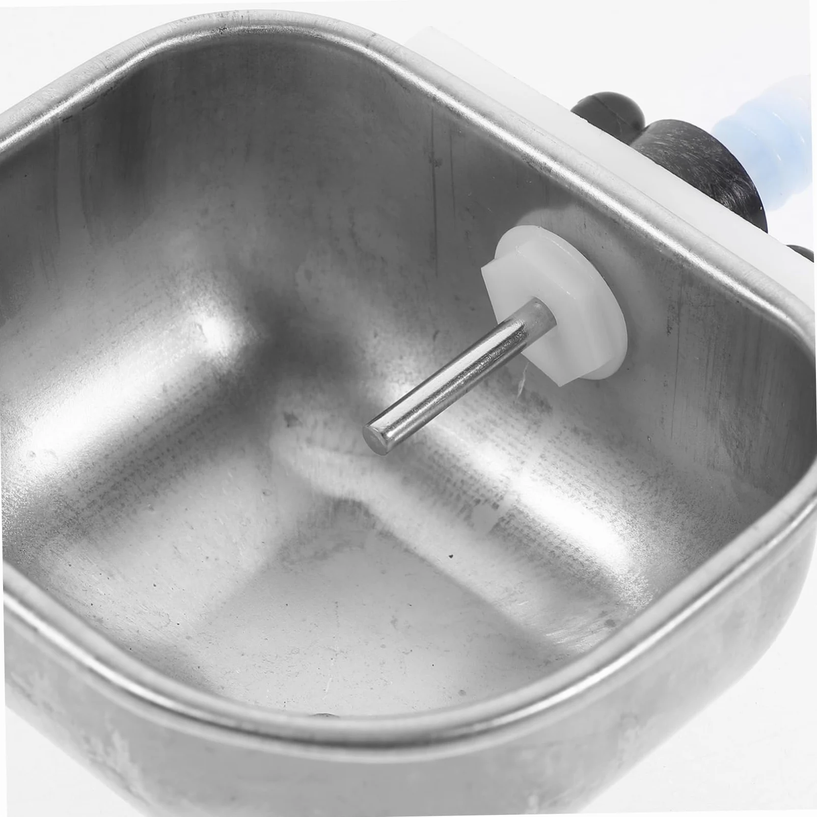 INOOMP 6pezzi Ciotola Per Inossidabile Per Conigli Bevitore Per Piccole Creature Facile e Installare Design Antisgocciolamento Accessorio Per Domestici