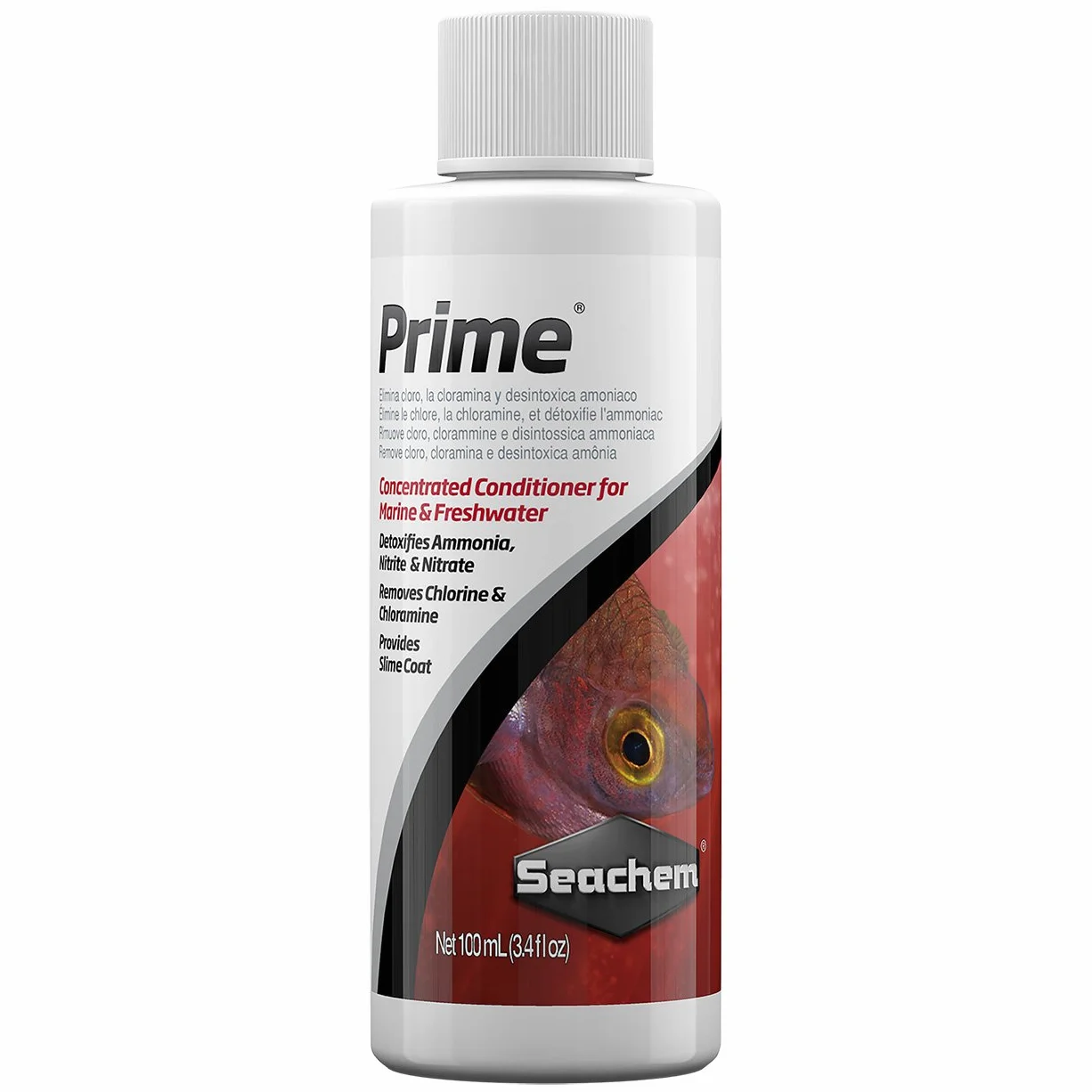 Seachem Prime biocondizionatore per Acqua Dolce e Marina - 100 ml