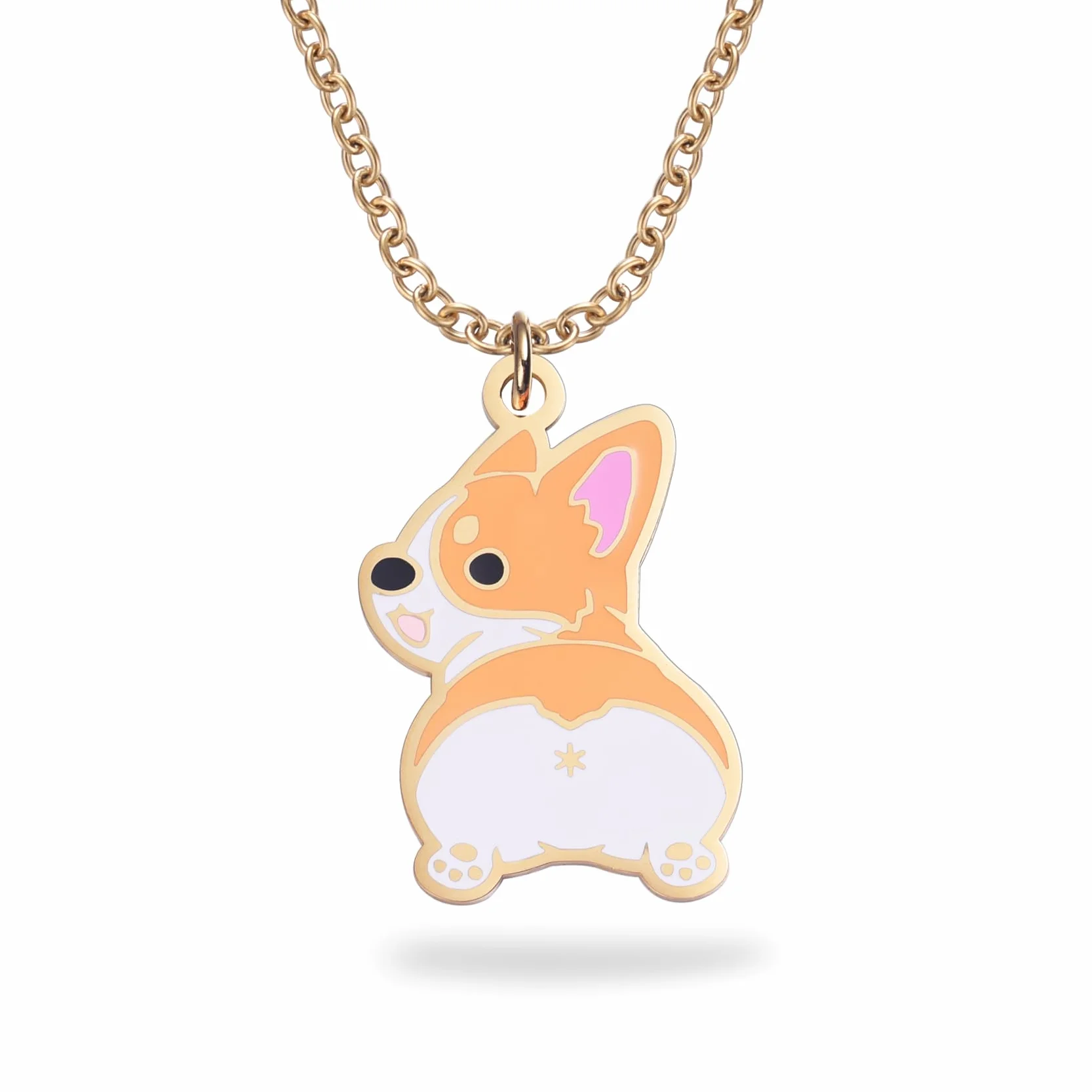 Melix Home Collana con ciondolo a forma di cane gioiello per amanti dei cani regalo