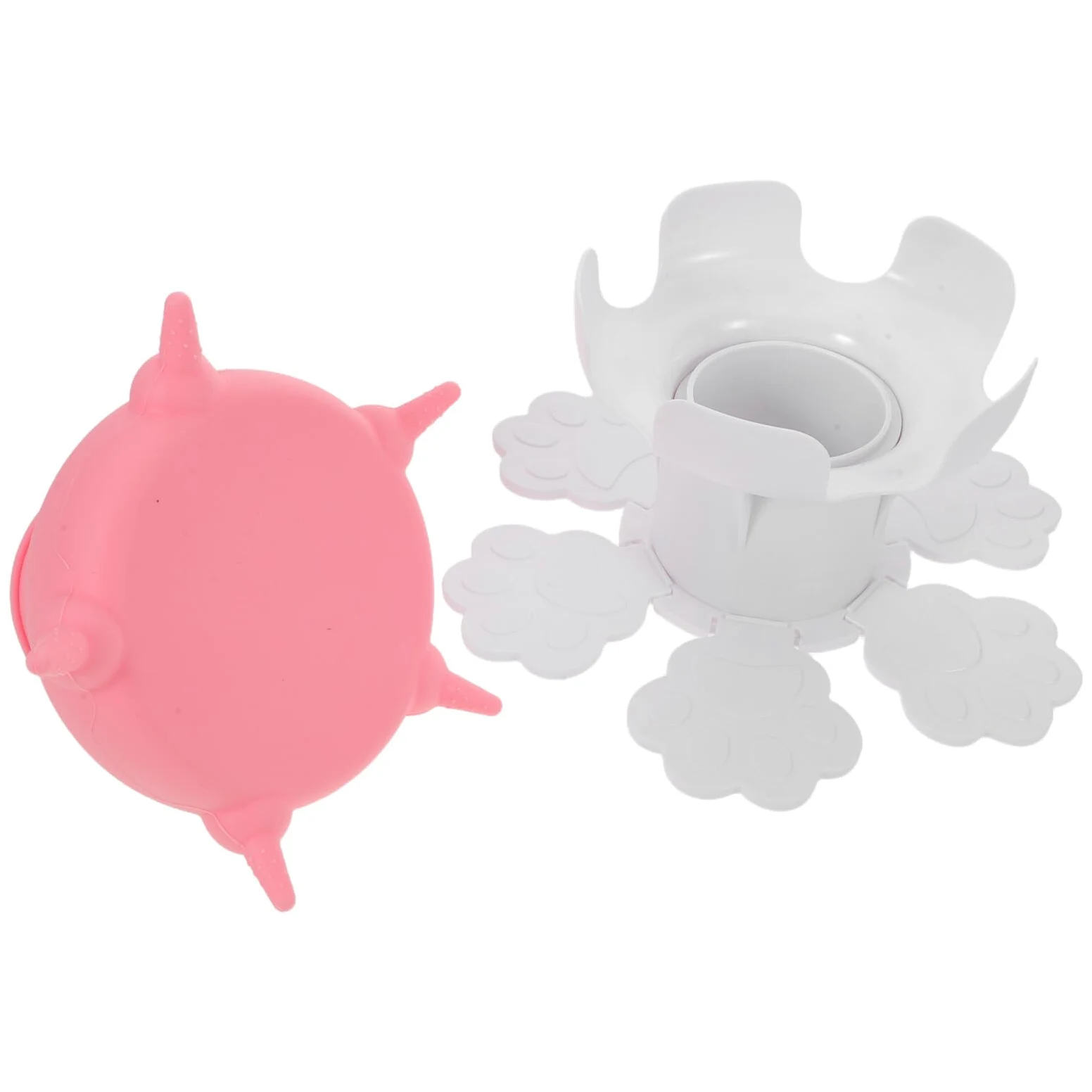 Gatuida Biberon Regolabile per Cuccioli e Gattini in Silicone Morbido Set Multi-Biberon per Alimentazione di Piccoli Animali per Allattamento in Gruppo e Viaggi