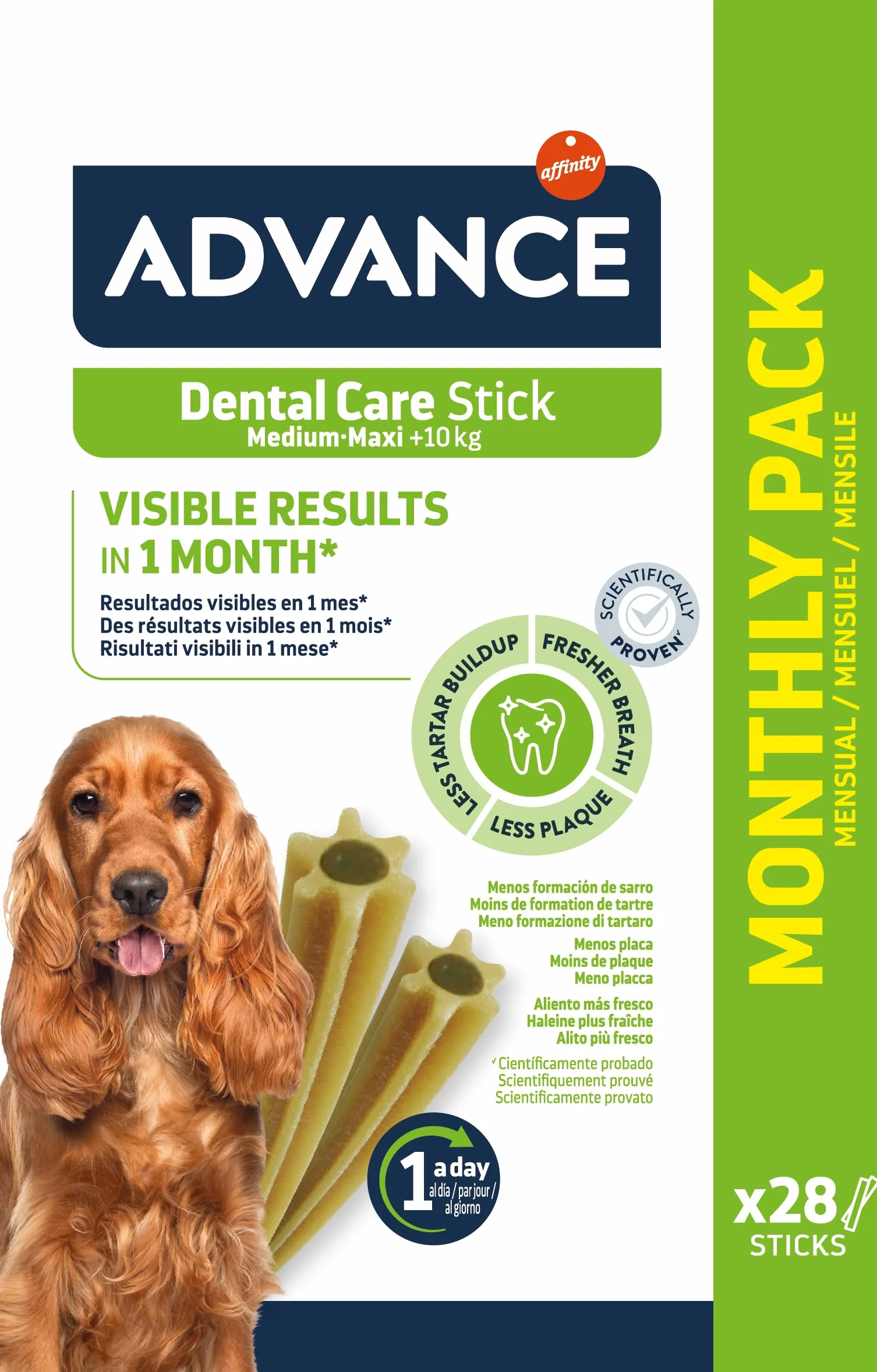 Advance Dental Care Stick Medium Maxi 720G, 720 gr