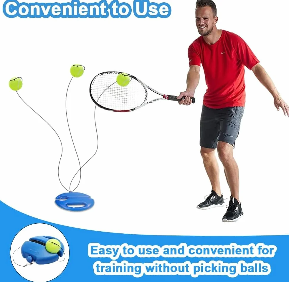 Allenatore di Tennis con Palla Elastico per Principianti, Bambini e Adulti