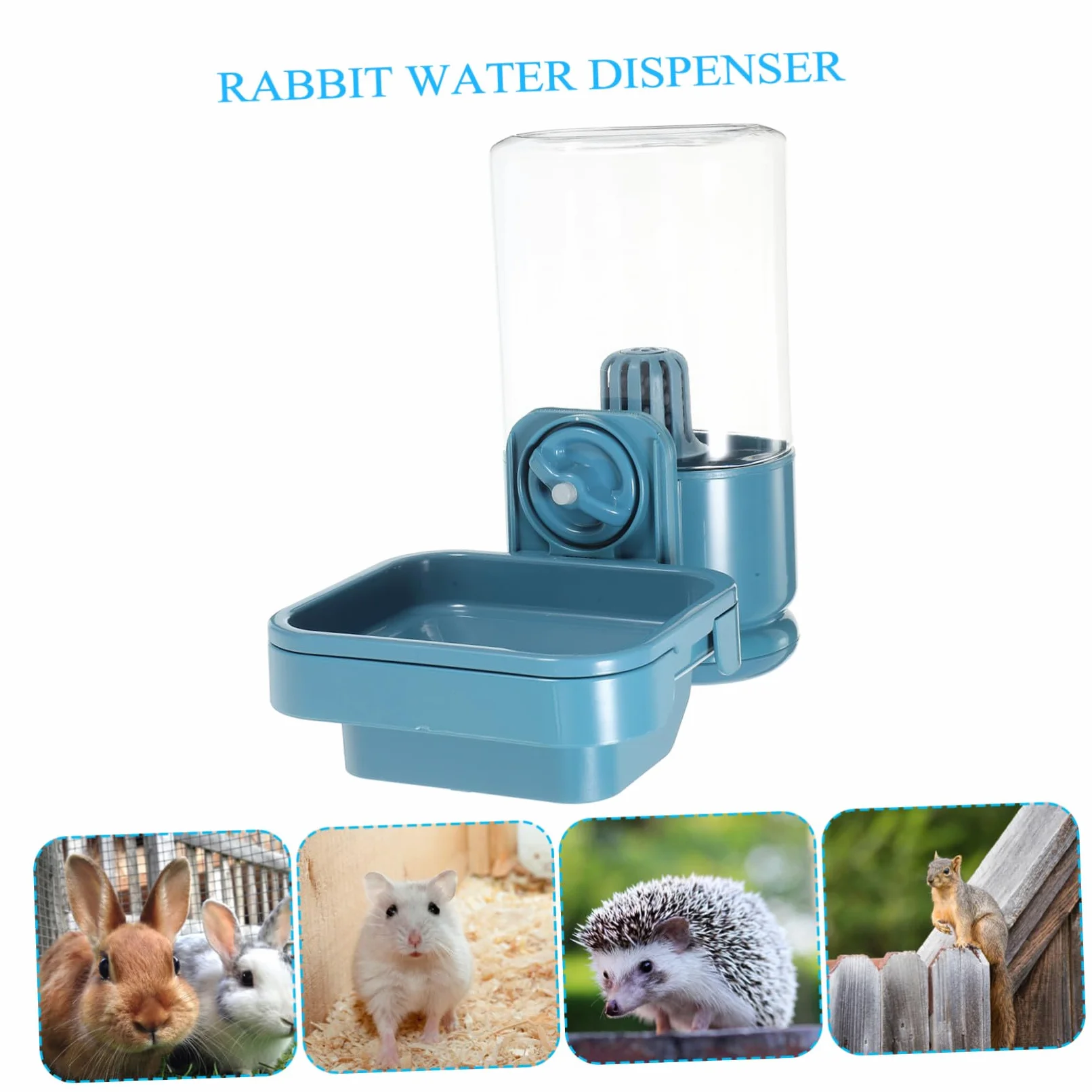SUPVOX Distributore Acqua Per Conigli Mangiatoia Per Animali Domestici Dispenser Acqua Compatto Riutilizzabile Facile Da Appendere Alla Gabbia