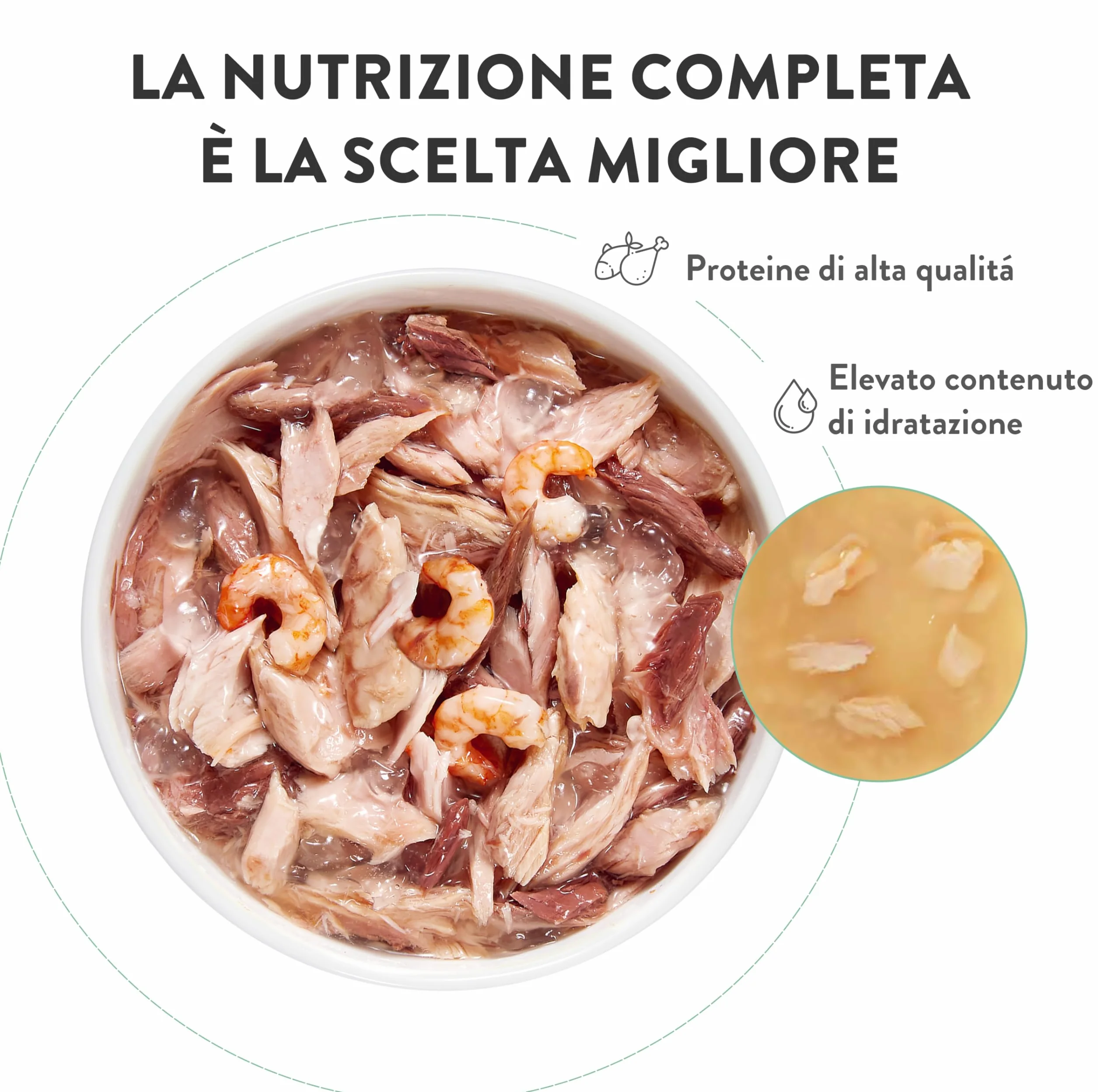 Schesir, Tonnetto in Gelatina, Cibo Umido Completo per Gatti, Con Vitamine Aggiunte, 100% Naturale, 6 lattine da 85g