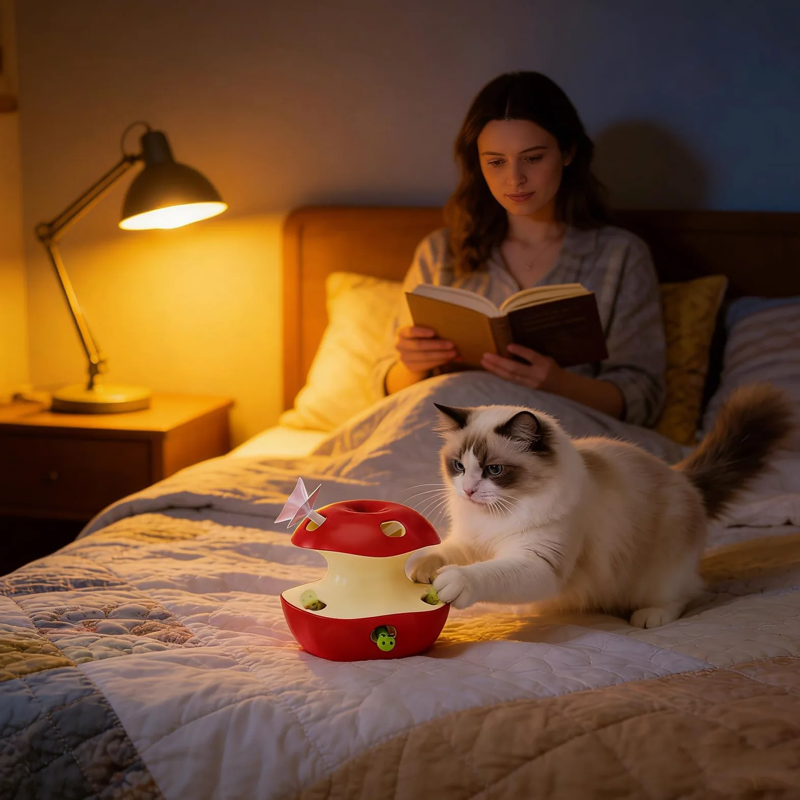Giocattolo Puzzle per Gatti di Intelligenza Ricaricabile per | con Sensore Intelligente per Gatti Intrattenimento per Interni ed Esterni che Stimola la Mente e Allevia lo Stress