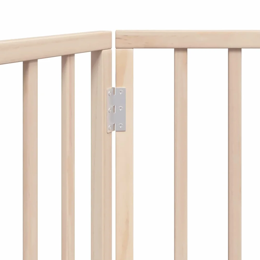 vidaXL Cancelletto per cani pieghevole 160 cm Legno di pioppo 2 pannelli