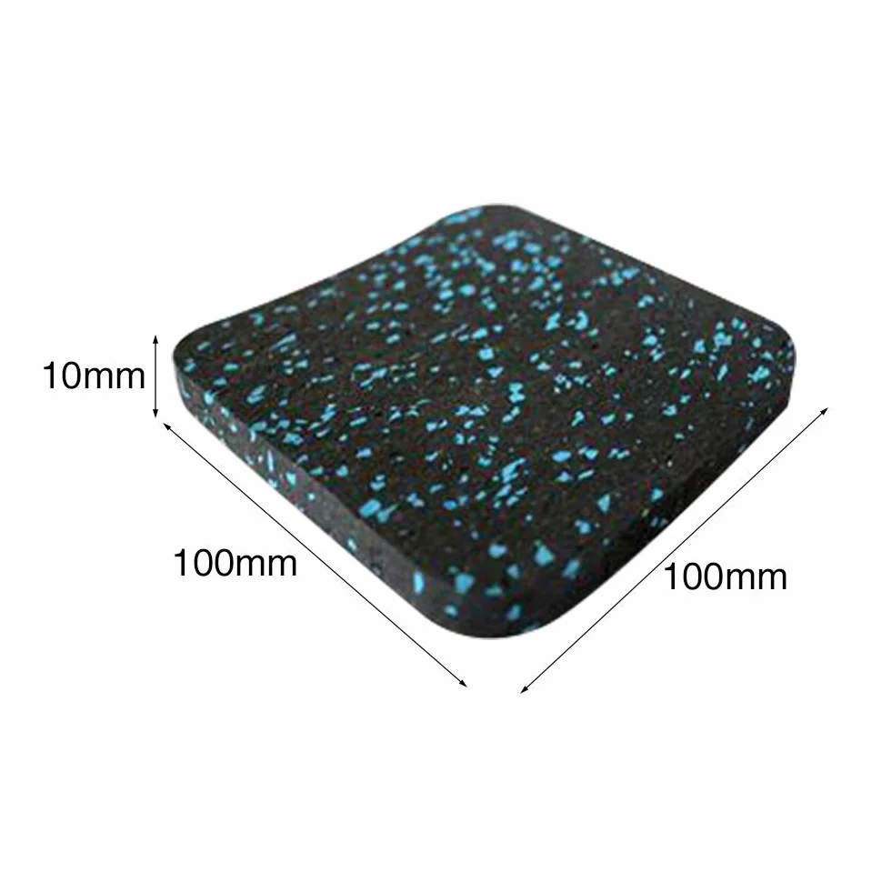 Tapis roulant Assorbente Stuoia,4Pcs Casa Anti-Vibrasion Isolamento Sonoro Addensato Pavimento Pad Per Tapis Roulant