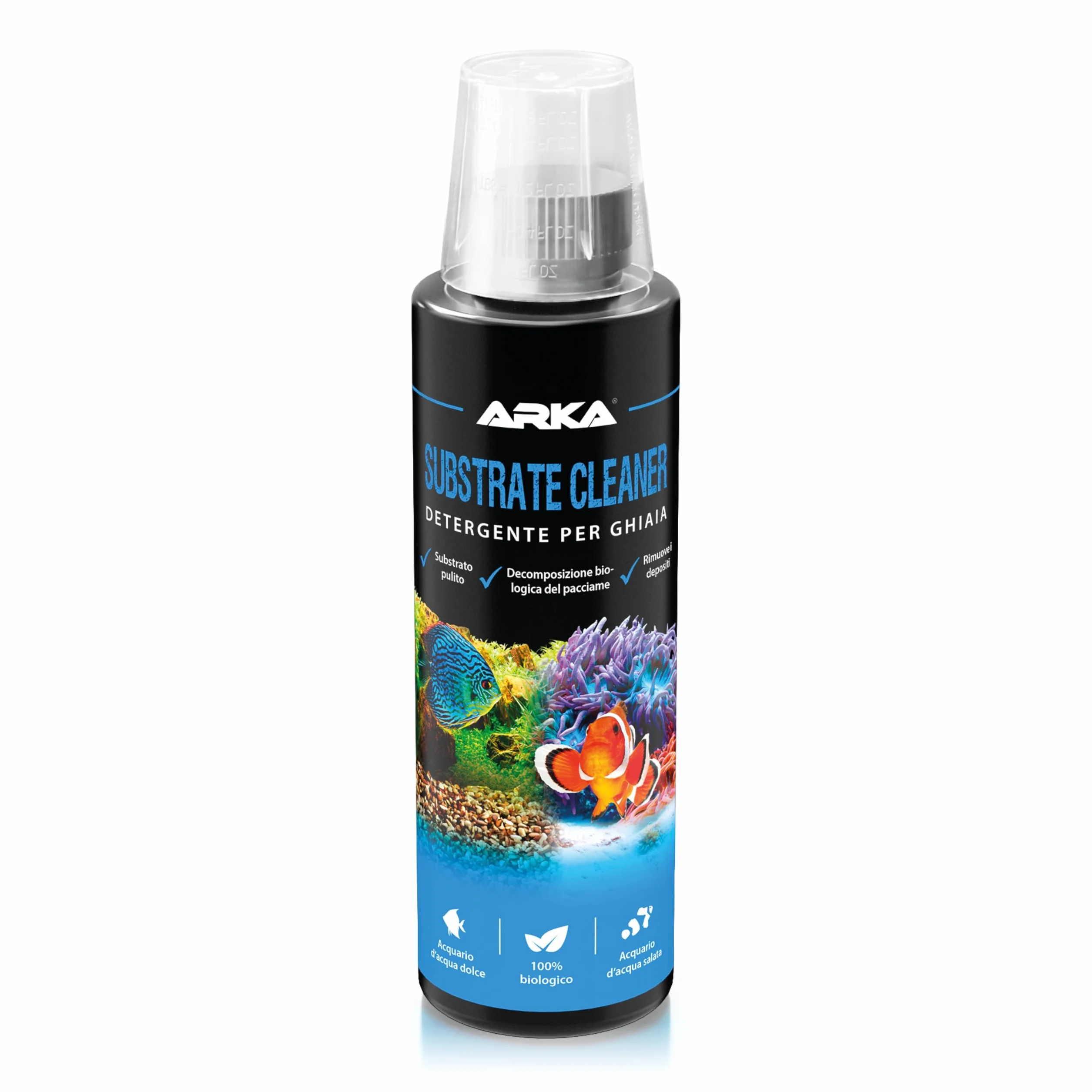 MICROBE-LIFT Substrate Cleaner Pulitore fondo acquario 236 ml – pulizia biologica con batteri attivi