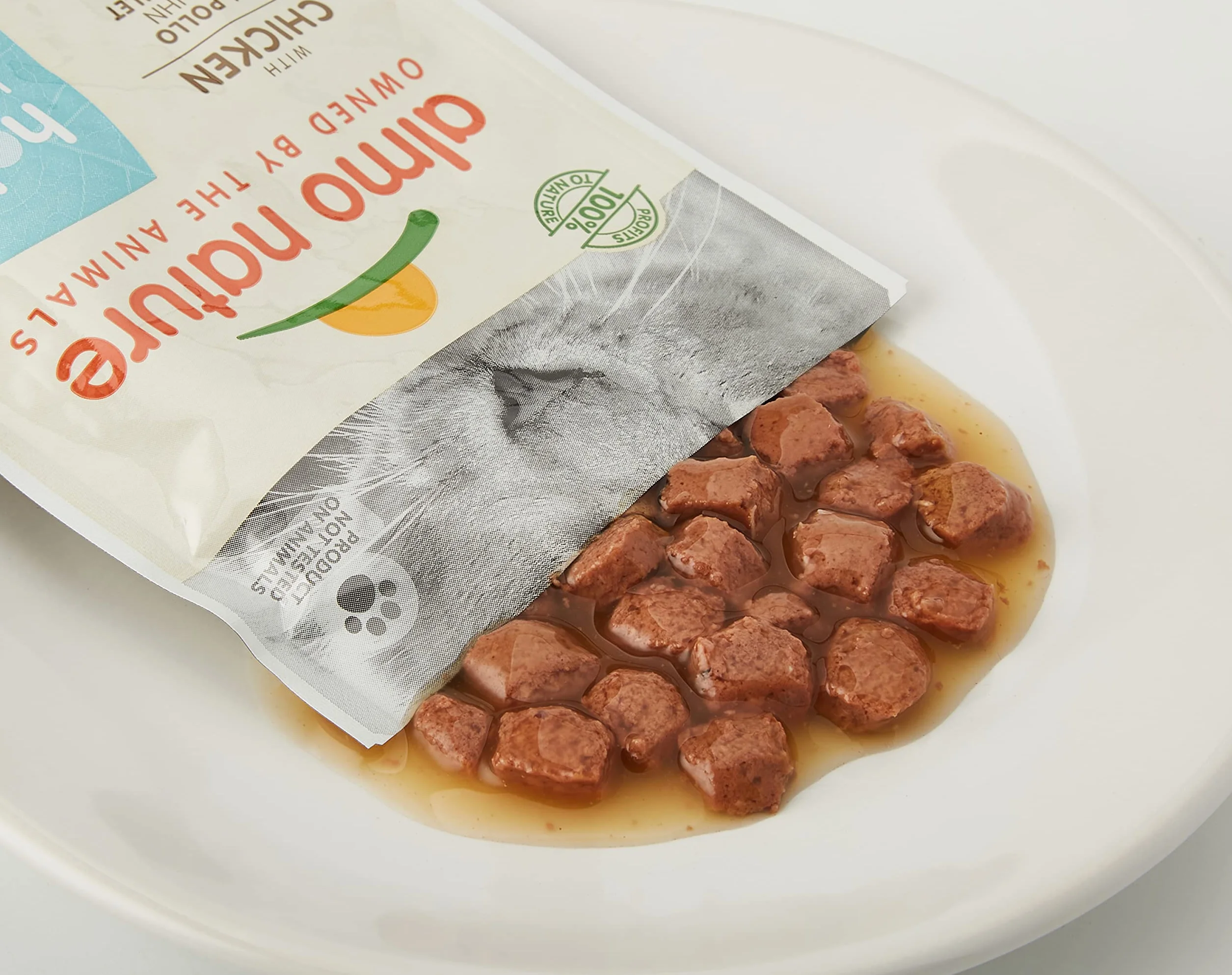 Almo Nature Functional Urinary Help - Cibo Umido per Gatti Adulti Gusto Pesce e Pollo - Supporto per il Benessere delle Vie Urinarie - 6 Buste da 70g