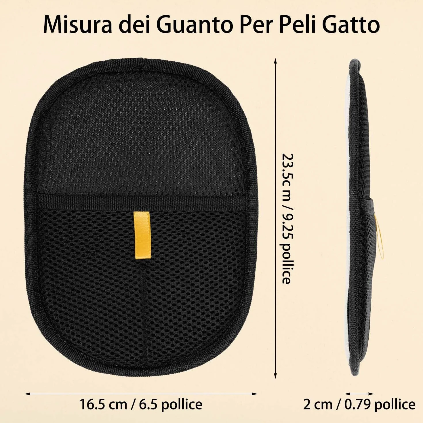 2 Guanto Peli Gatto, Guanto Peli Cane per la Rimozione dei Peli di Animali Domestici, per il Lavaggio dei Peli di Animali Domestici, Guanto Leva Peli Animali per la Pulizia dei Tappeti e dei Divani