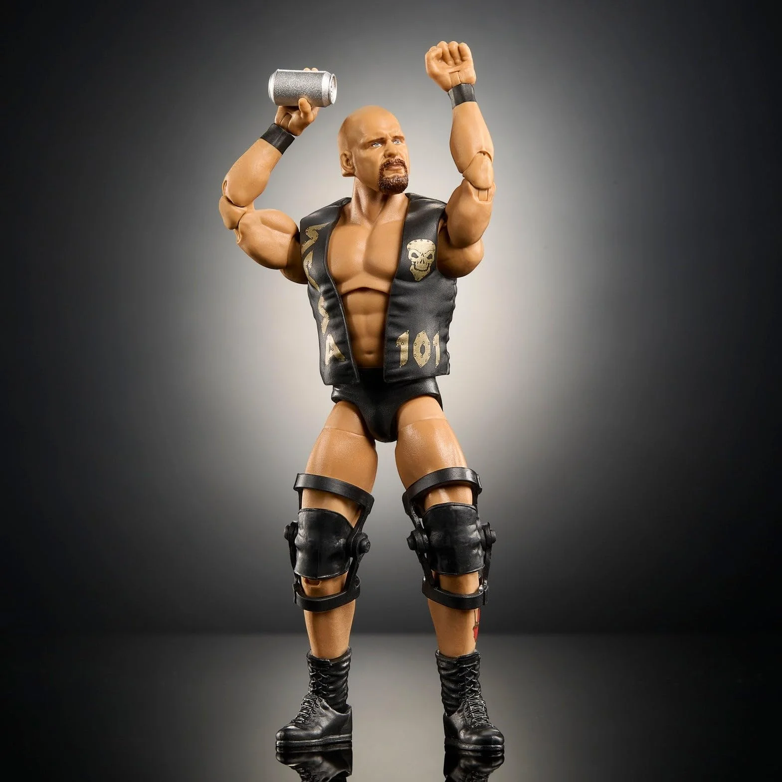 WWE Stone Cold Steve Austin Elite Greatest Hits 8 Action Figure