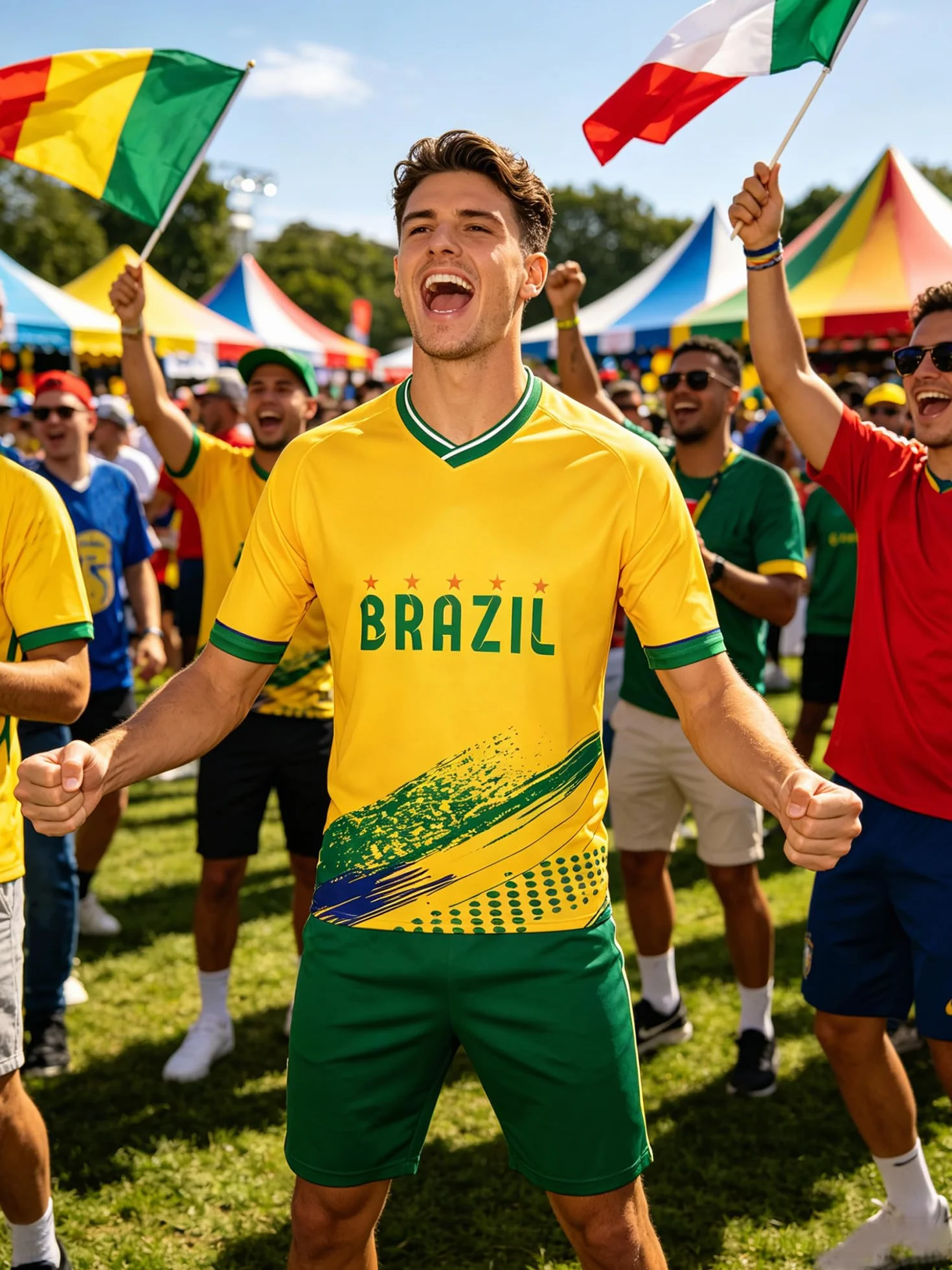 Coppa di Calcio 2026 T-Shirt Tifosi 48 Squadre Nazionali Stampa Bandiera Traspirante Asciugatura Rapida Maglietta Fan