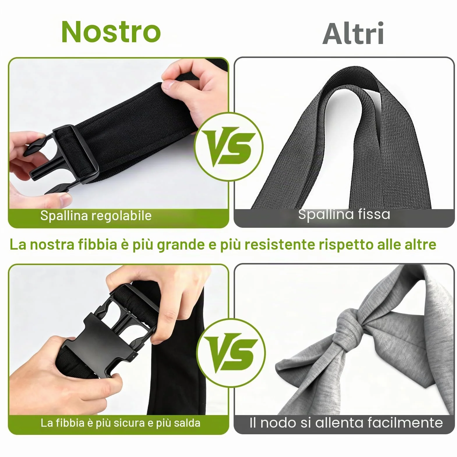 Borsa da Viaggio per Cani Regolabile Cross-Body Pet Sling Carrier Fino a 7.5 KG Nero