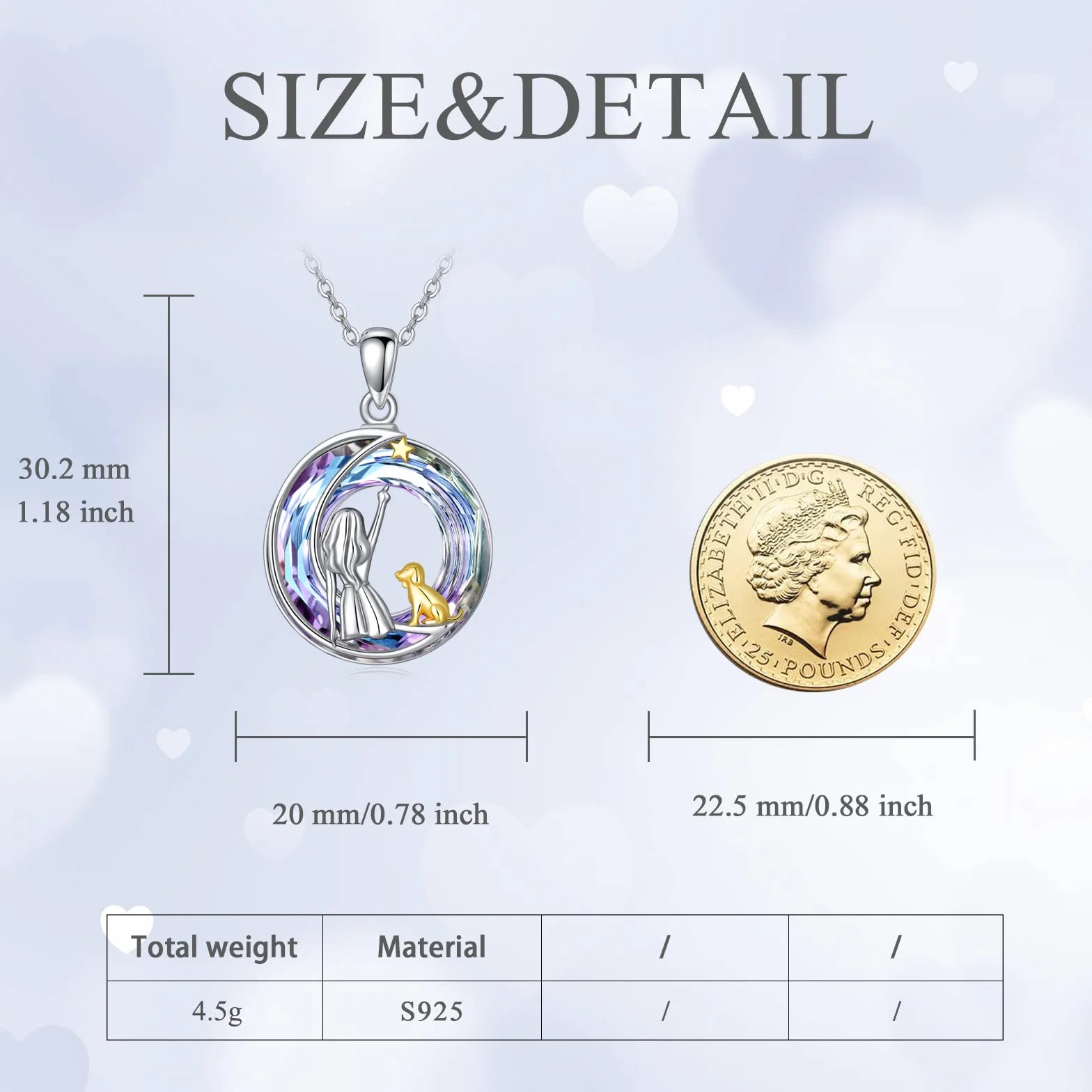 Sterling Silver Animal Pendant Necklace Butterfly Dragonfly Hummingbird Gifts for Women