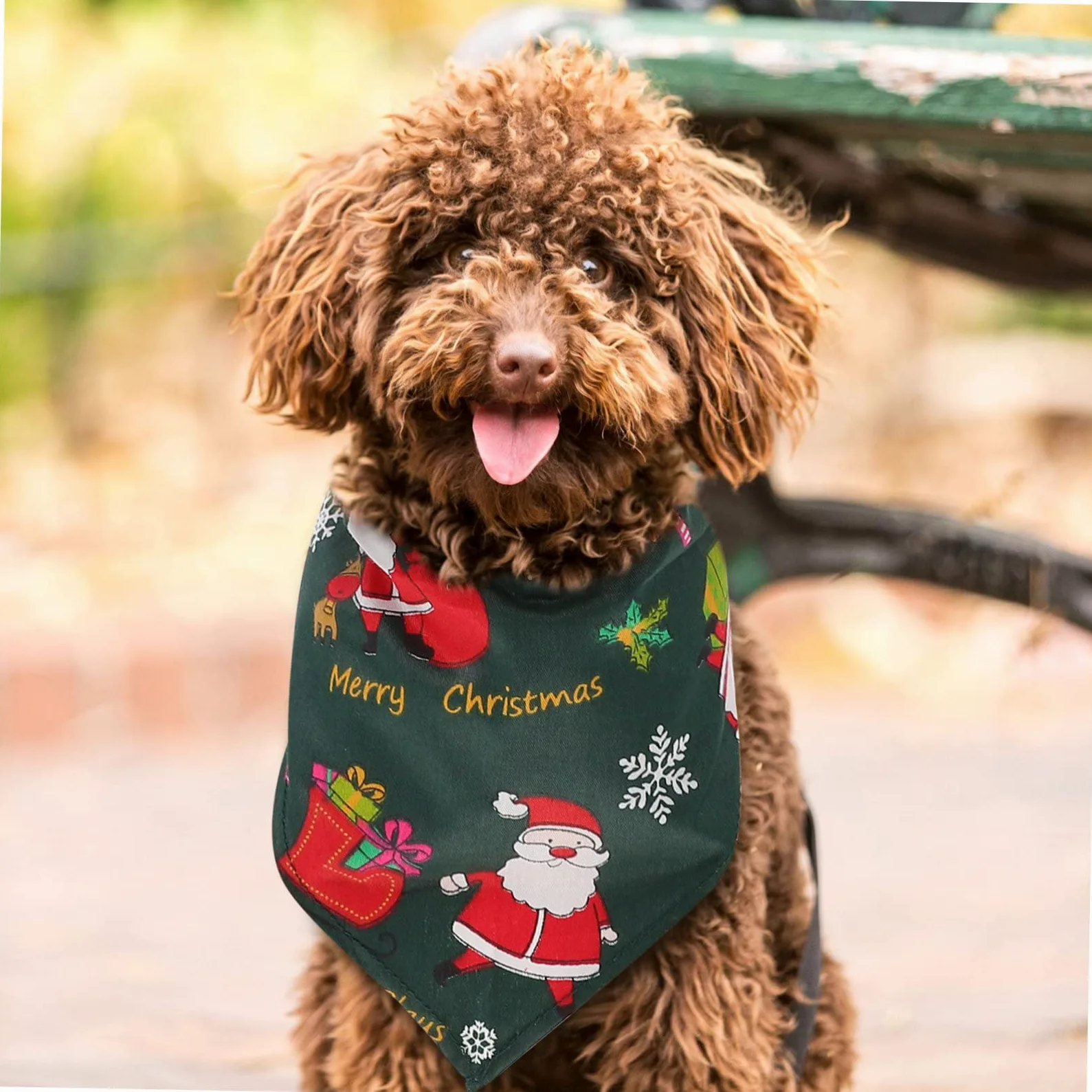 POPETPOP 3 Set di Bandane Natalizie per Cani Sciarpe E Foulard Riutilizzabili E Lavabili Accessori per Cani