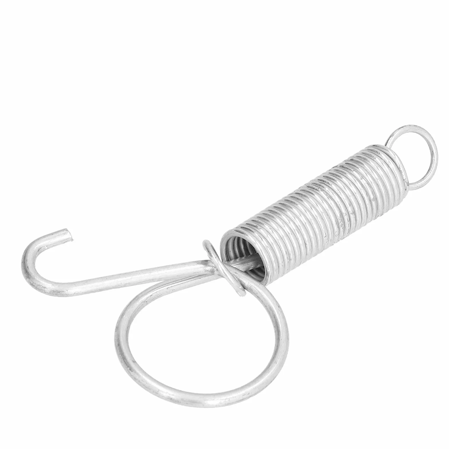Ganci a molla in metallo per gabbia L 7,3 x 2,2 cm