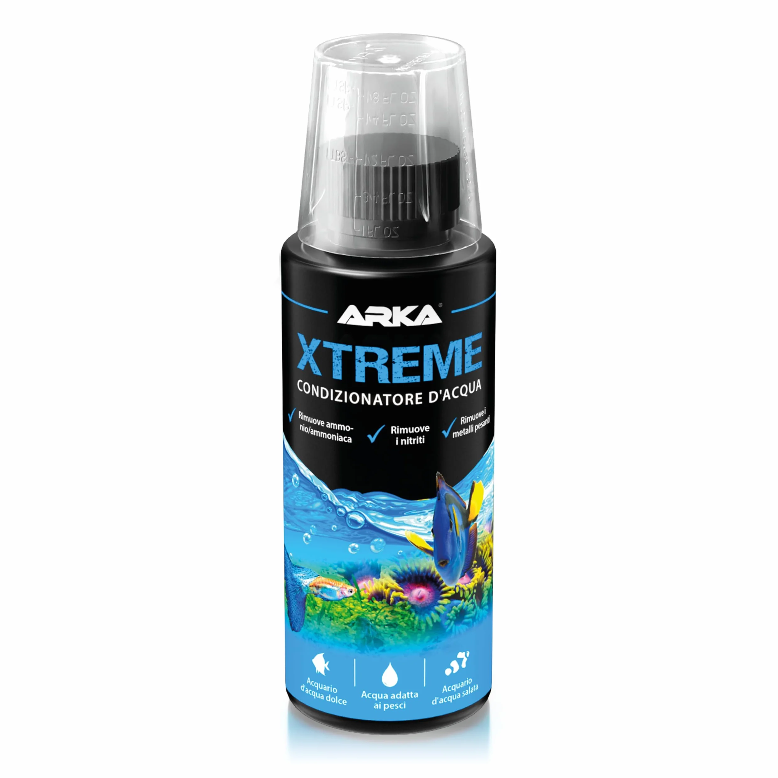MICROBE-LIFT Xtreme Condizionatore acqua acquario 118 ml – rimuove cloro, ammoniaca e nitriti – neutralizza metalli pesanti