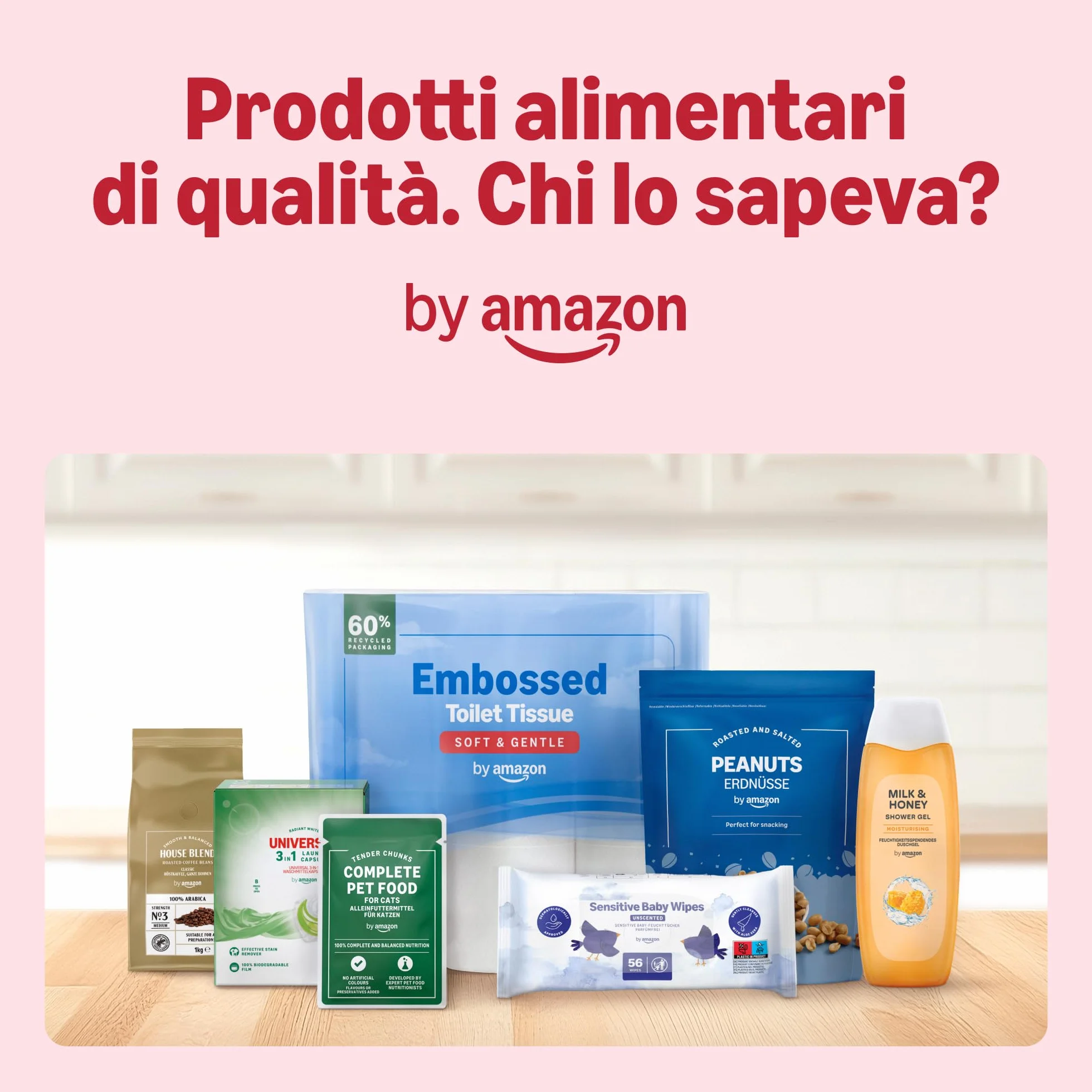 by Amazon - Snack per cane, 20 masticare strisce con manzo e vitello, 200 g