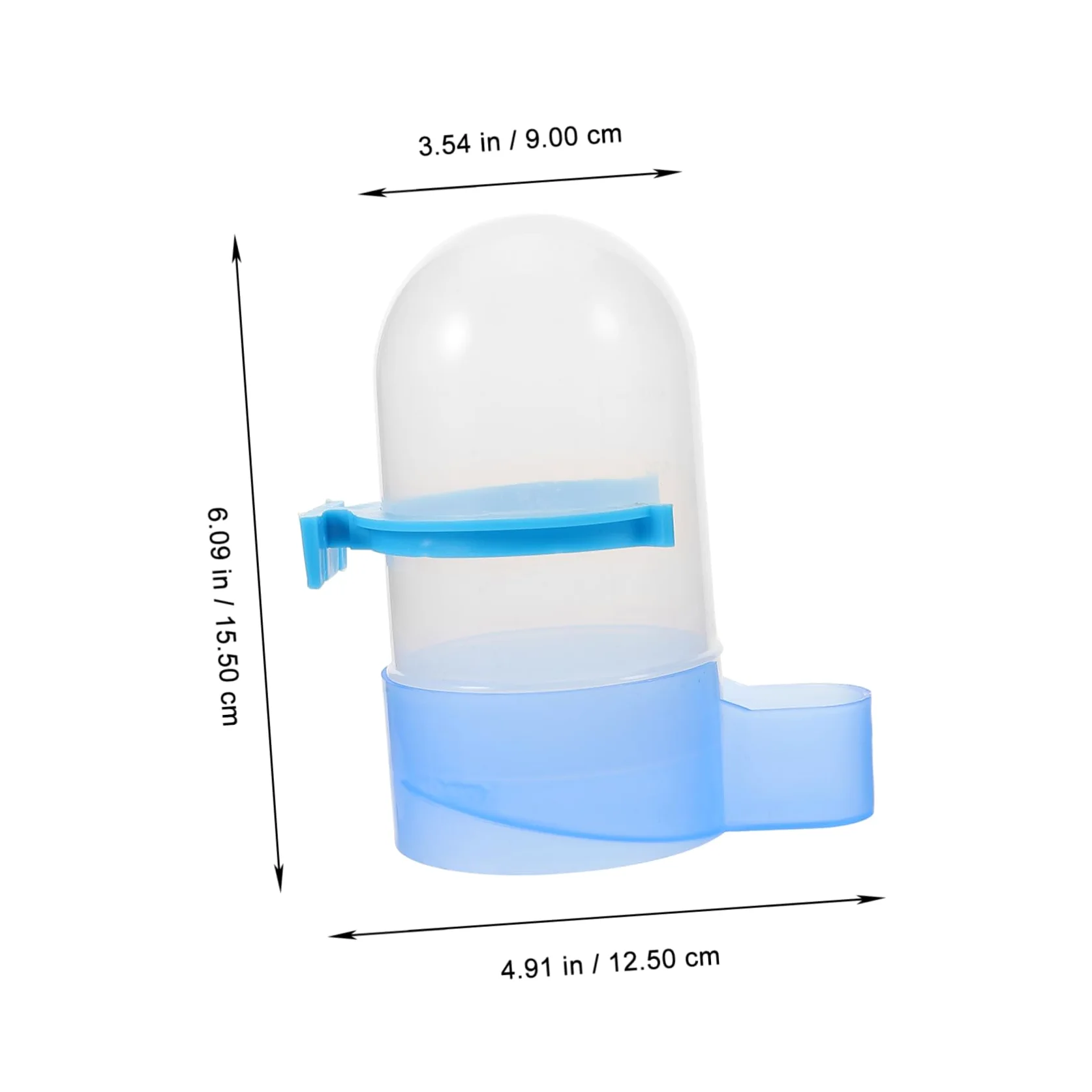 BESPORTBLE 4pezzi Mangiatoia Automatica Per Uccelli Con Distributore e Cibo Bevitore Multifunzione Per Pappagalli e Uccelli Domestici Realizzato Materiali Resistenti e Durevoli Facile Da