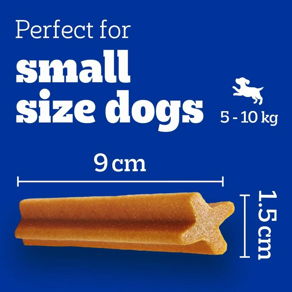 Pedigree Dentastix, Bastoncini per l’igiene Dentale Quotidiana del Cane (Etichetta in Lingua Italiana Non Garantita)