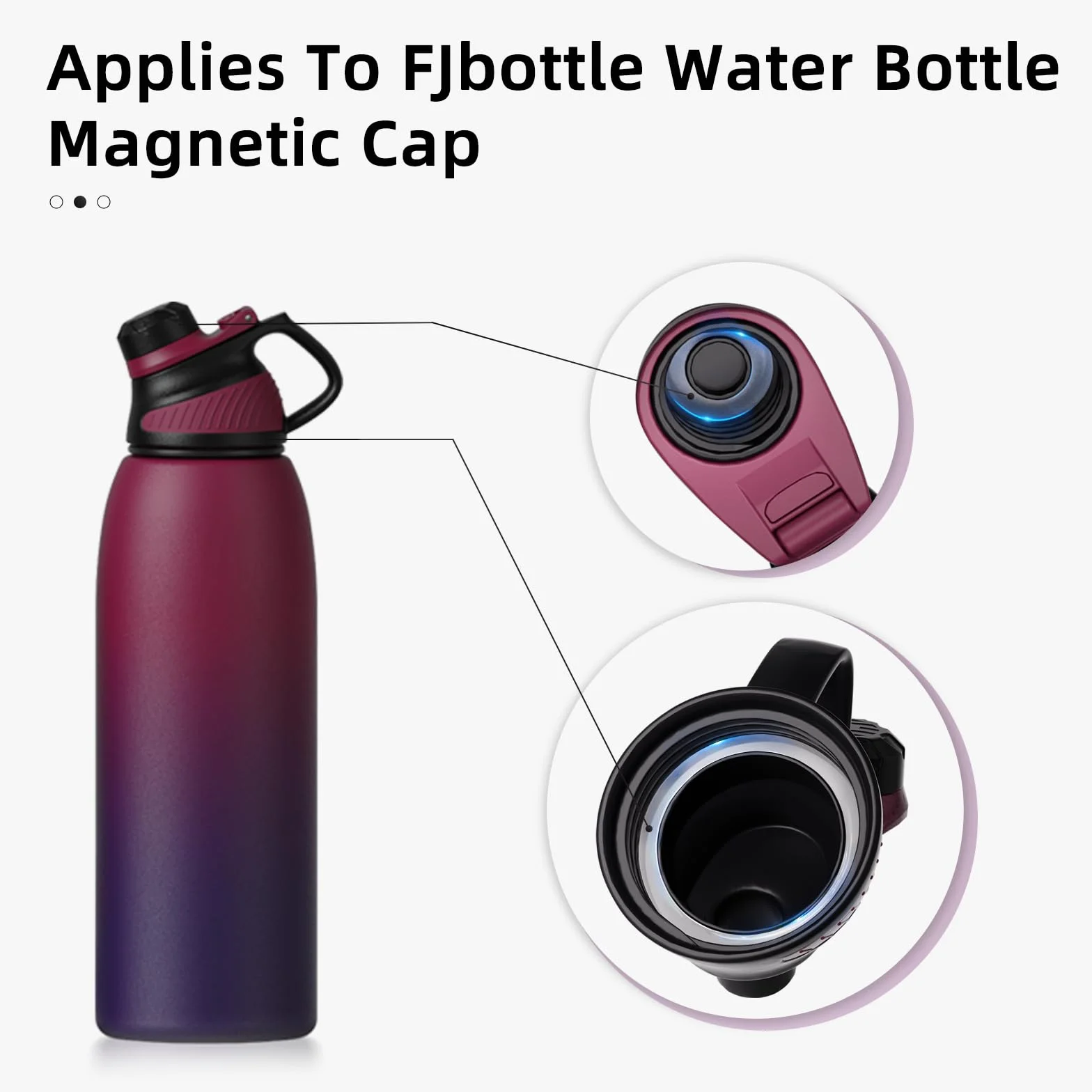 Fjbottle Anelli in silicone riutilizzabili per borraccia FJ-LKG