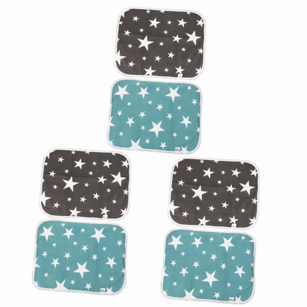 SUPVOX 6pezzi Tappetini Lavabili per Accessori per Gabbiette Animali Comodi Tappetini per Addestramento Assorbenti e Riutilizzabili per Criceti e Conigli