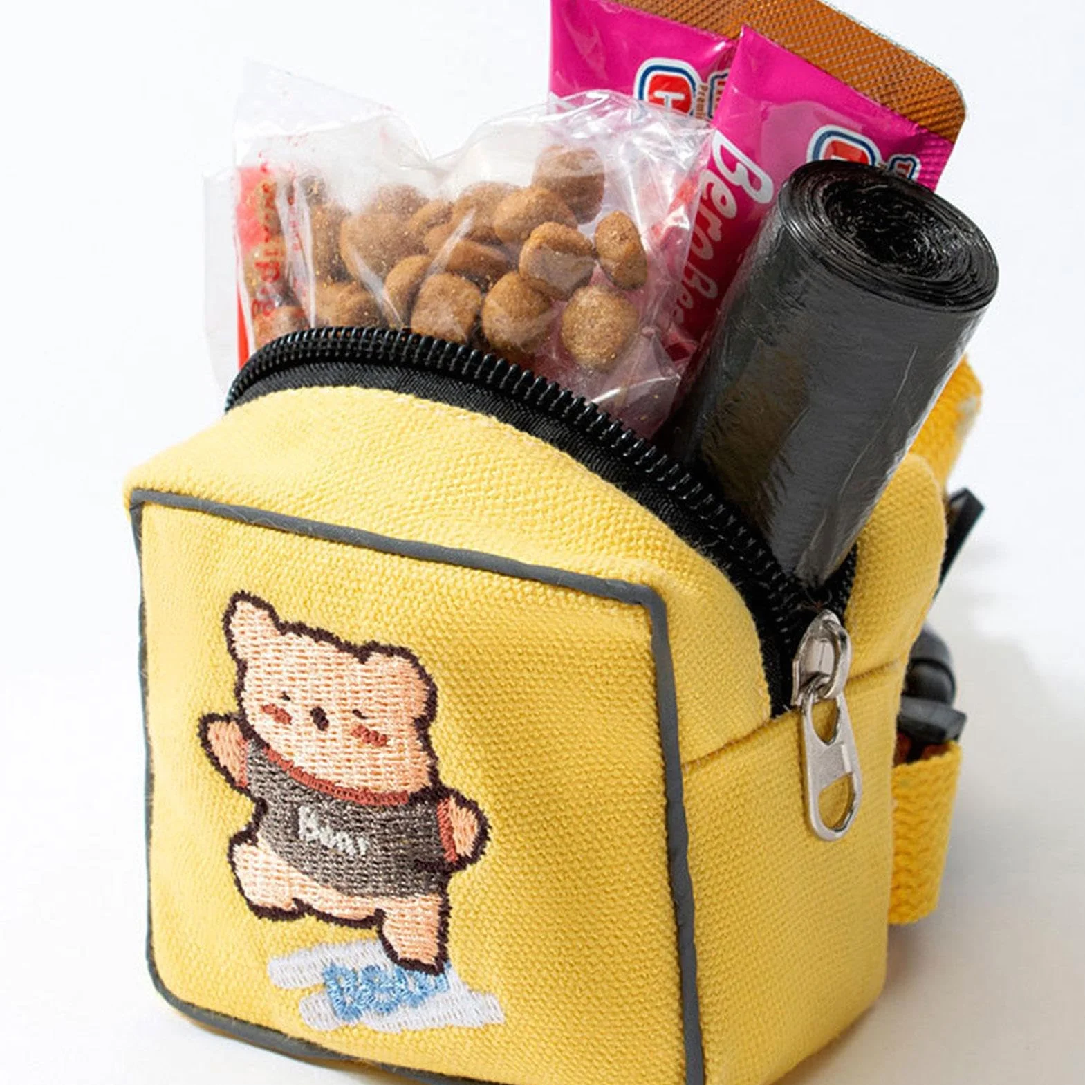 Pettorina per cani con zaino – Twill – Zainetto per cani con guinzaglio – Grazioso zaino per gatti, sella colorata per cani, accessorio da viaggio per amici di famiglia o