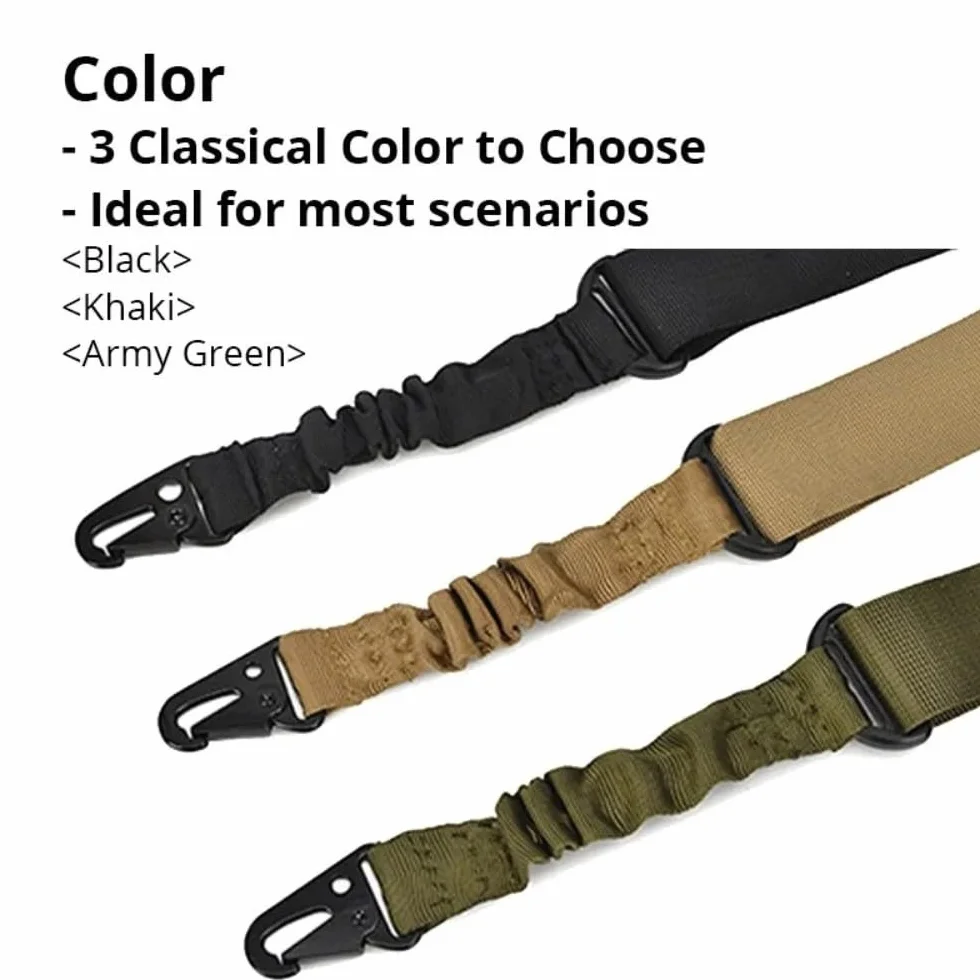 ACEXIER Tracolla Tattico a Due Punti Sling Bungee Shoulder Belt Nylon
