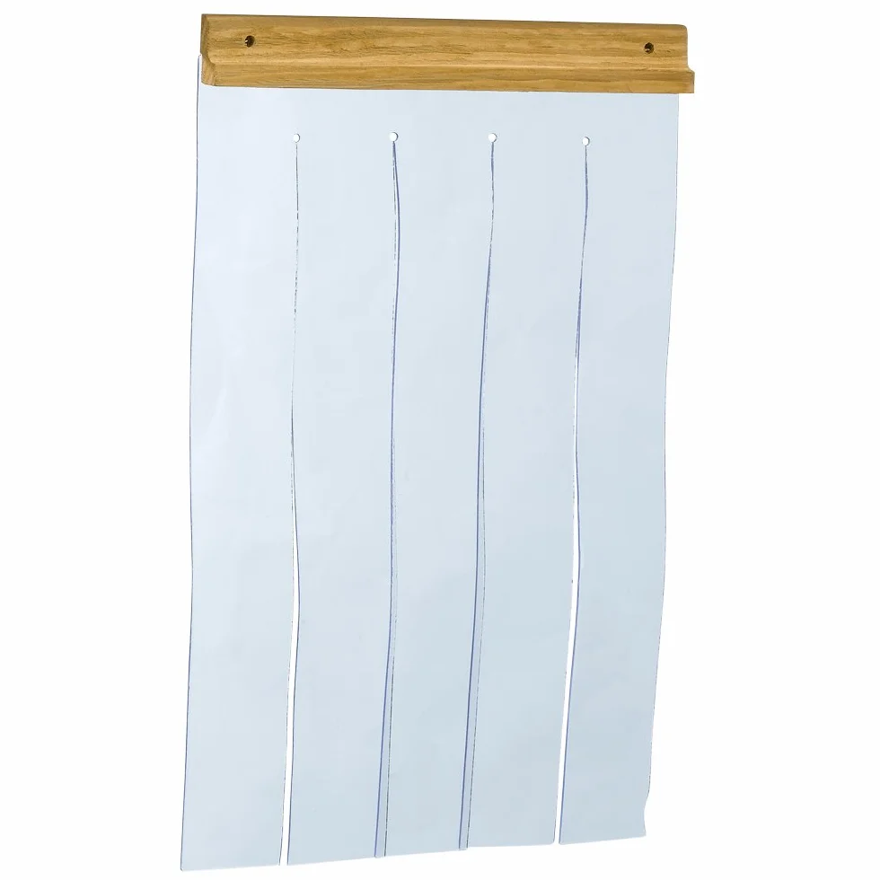 Ferplast Porta per cuccia cani DOMUS MAXI, Portina da esterno PVC trasparente antipioggia 40,5 x 69 cm