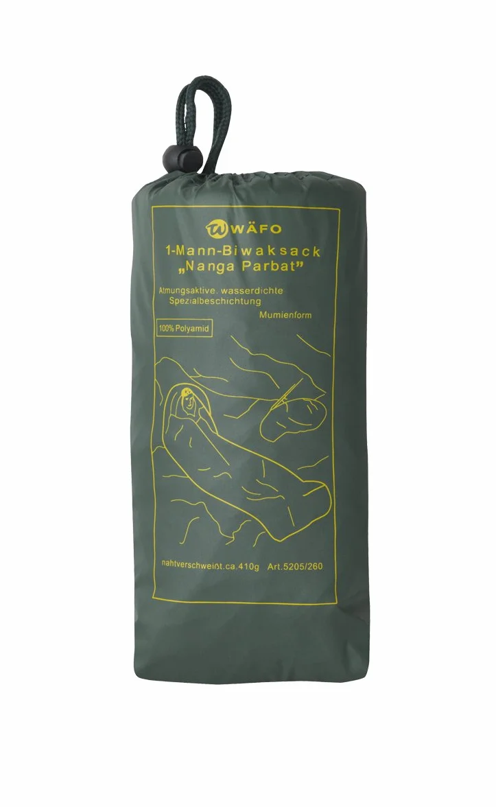 Wäfo waefo Nanga Parbat 1 Uomo di bivacco Sacco, Unisex, Nanga Parbat