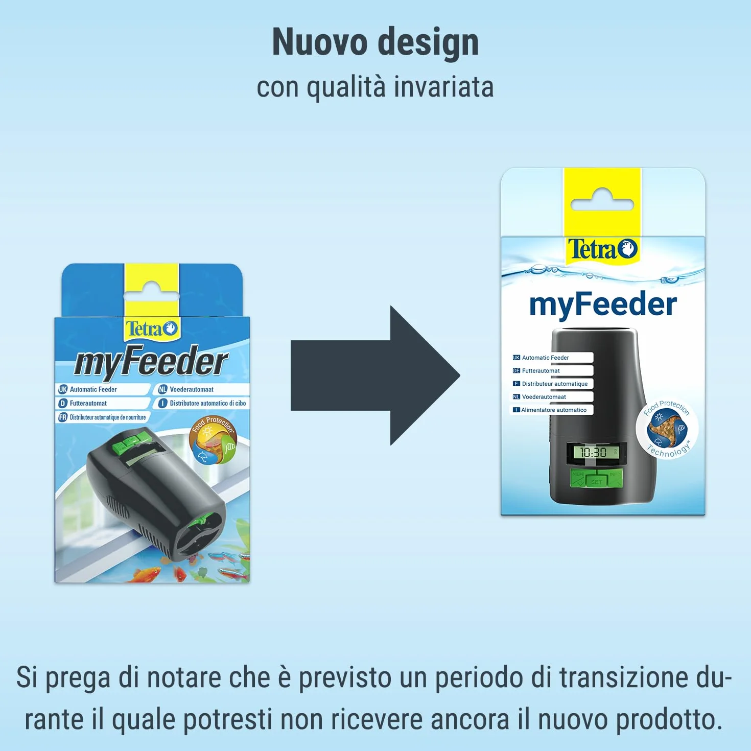 Tetra My Feeder, 331 gr, Nero