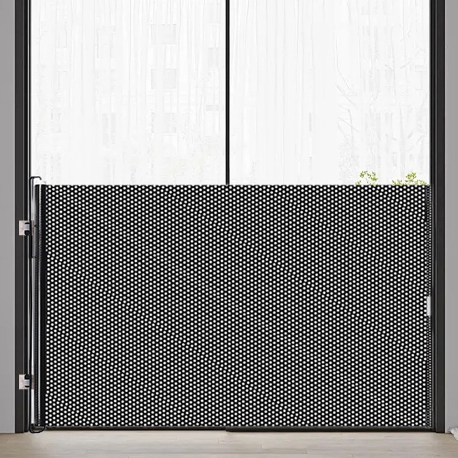 Cancello per cuccioli da interno, porta retrattile ed espandibile per animali domestici, facile da installare, barriera portatile per gatti, recinzione divisoria anti-salto per porta, scale, balcone