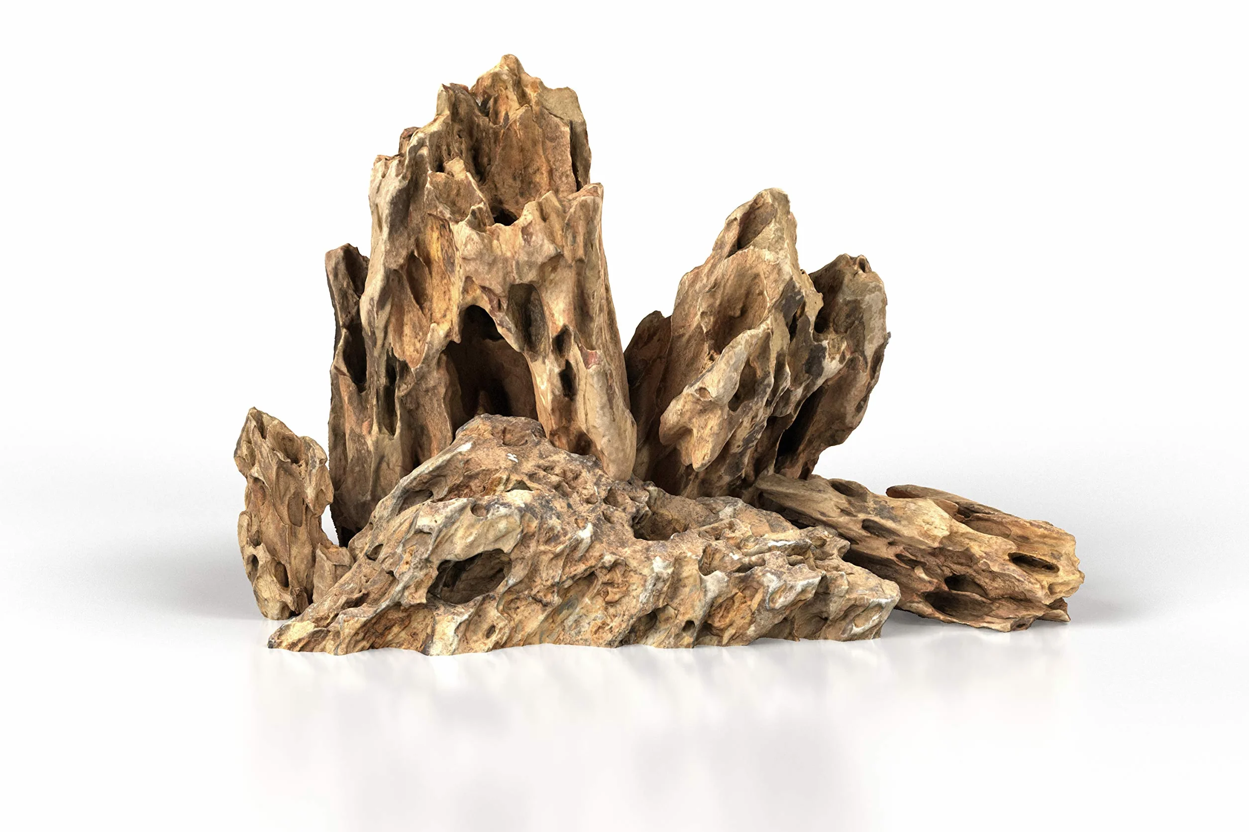 ARKA Rocce Dragon 5 kg mySCAPE – Set Rocce Naturali per aquascaping Dolce – Mix 10–30 cm Ideale per Nano acquari Fino a 80 L – strutturate, porose, piantabili – per Scape Iwagumi, Triangolo, Isola