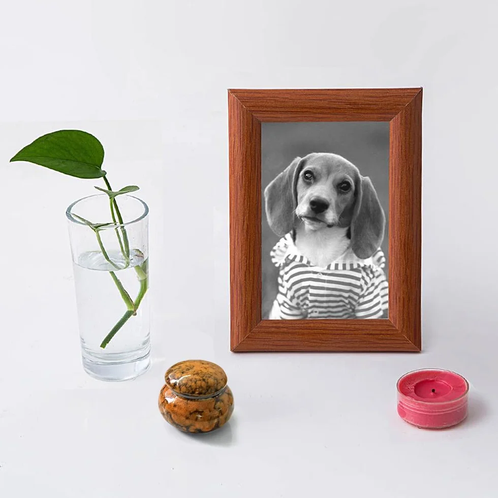 Urna Piccola,Mini Ceramica Urne Cinerarie Realizzata a Mano Piccola Urna Commemorativa per Contenere Umane o Animali Ceneri(Arancia)