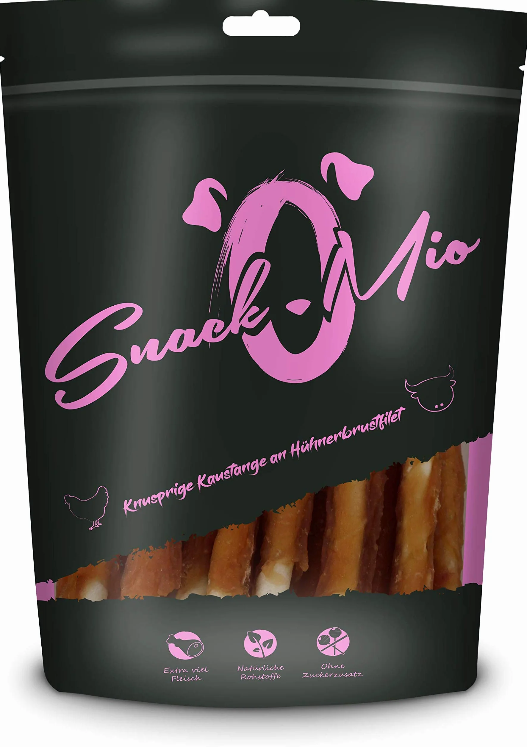 Snackomio Venandi Animal Croccante Bastoncino Da Masticare A Base Di Filetto Di Petto Di Pollo - Mastica Premium Per Cani,70G - 70 g