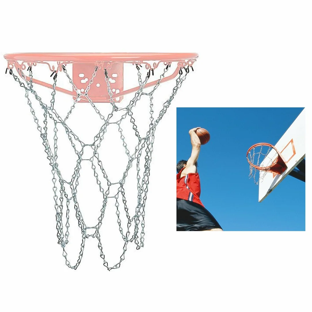 Rete Basket in Metal con Catenella Molto Resistente